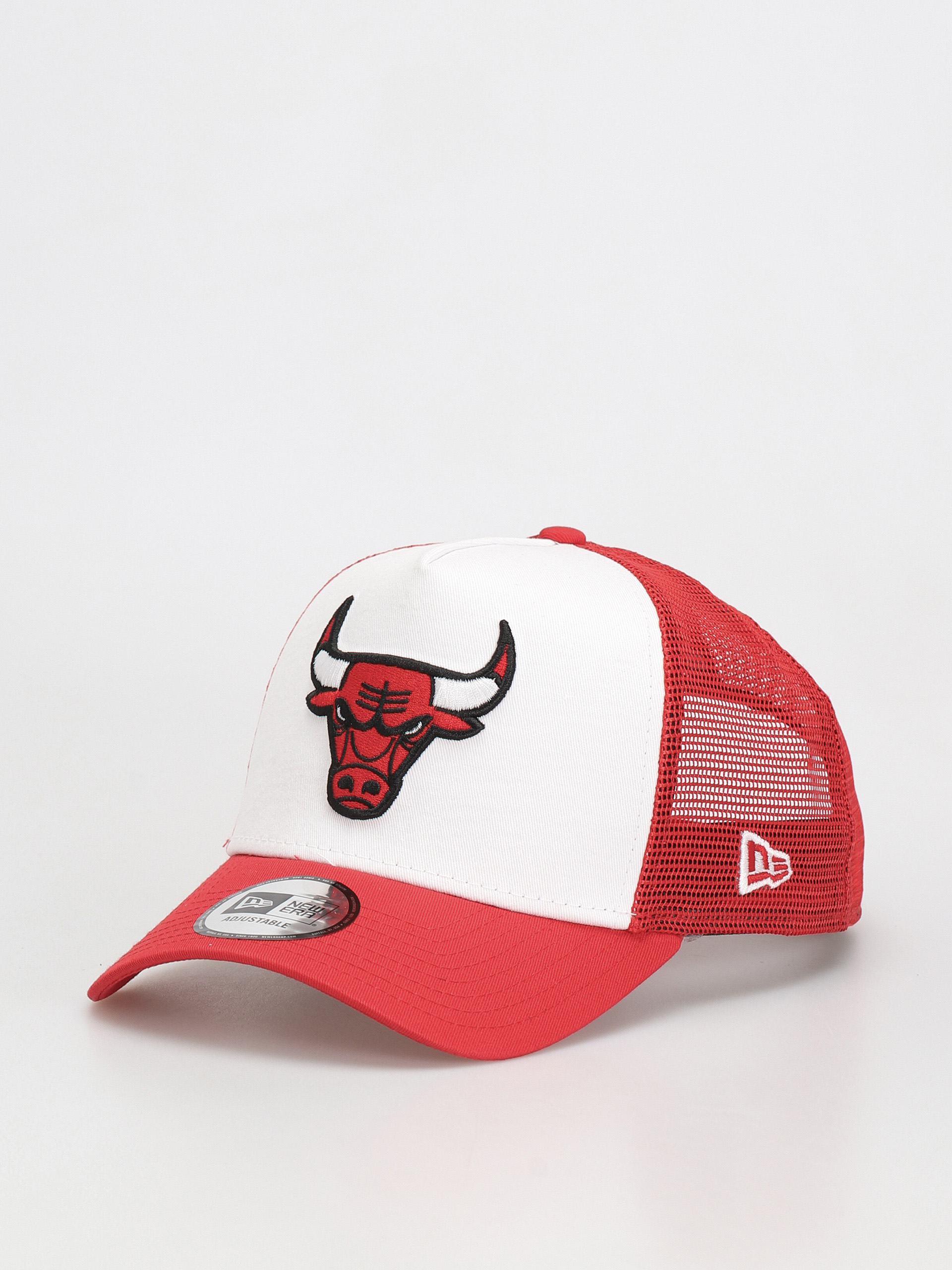 Кепка New Era Team Colour Block Trucker Chicago Bulls (white/red)