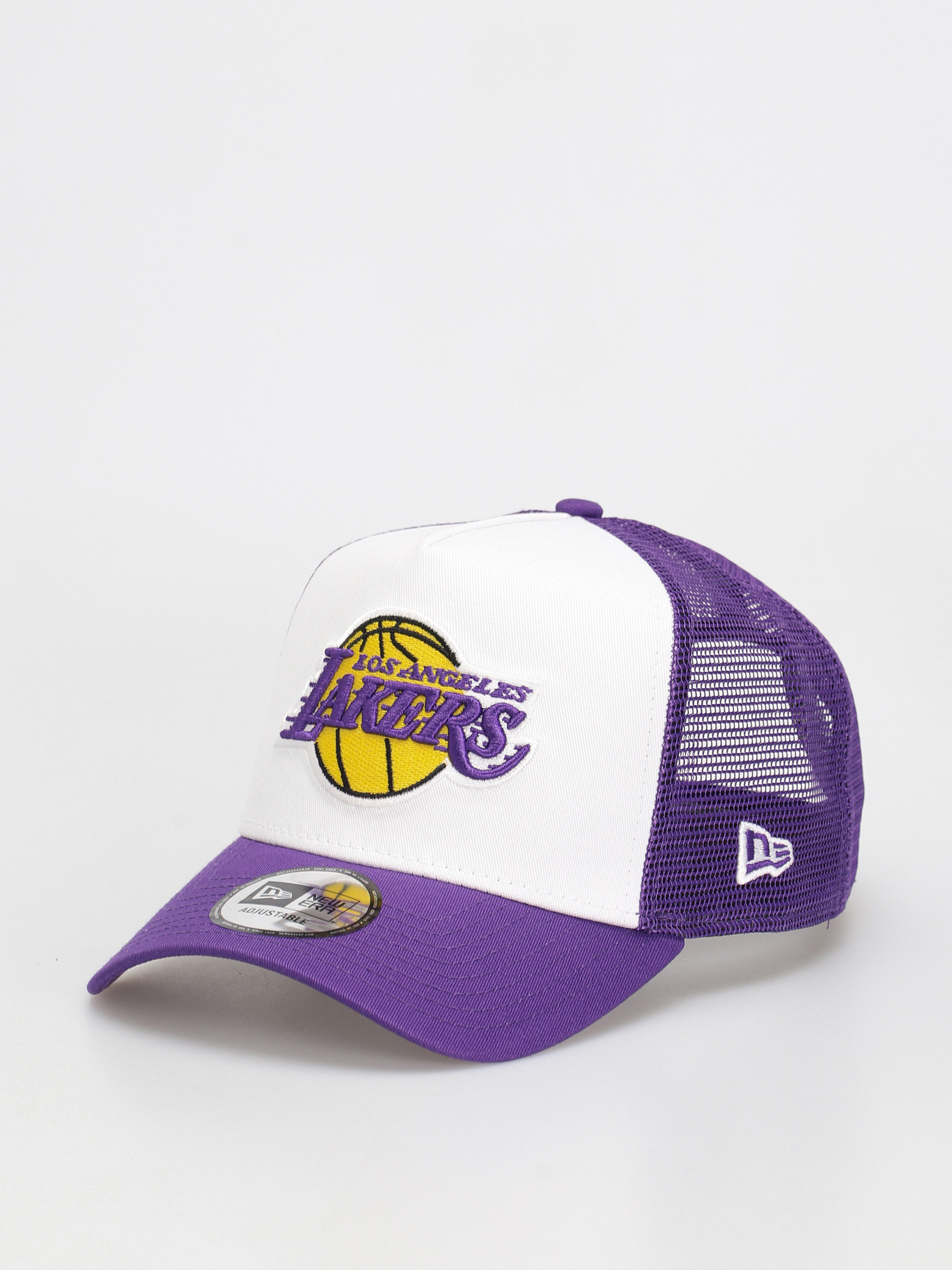 Кепка New Era Team Colour Block Trucker Los Angeles Lakers (white/purple)