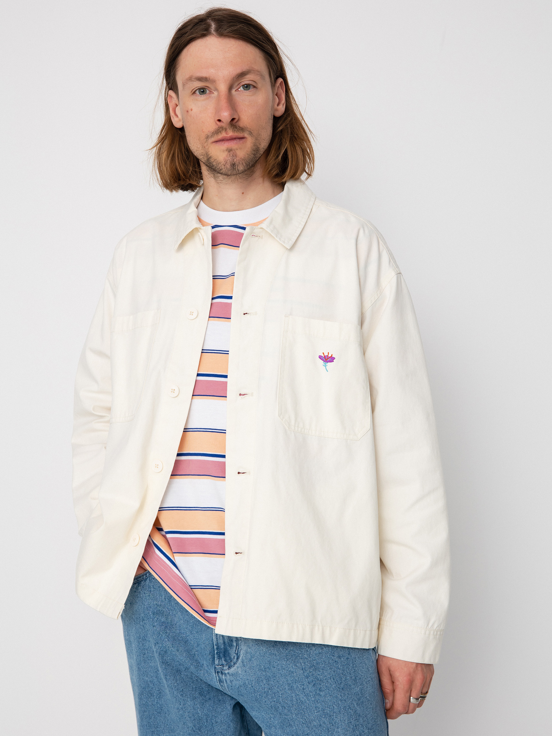 Куртка OBEY Contrast (unbleached)