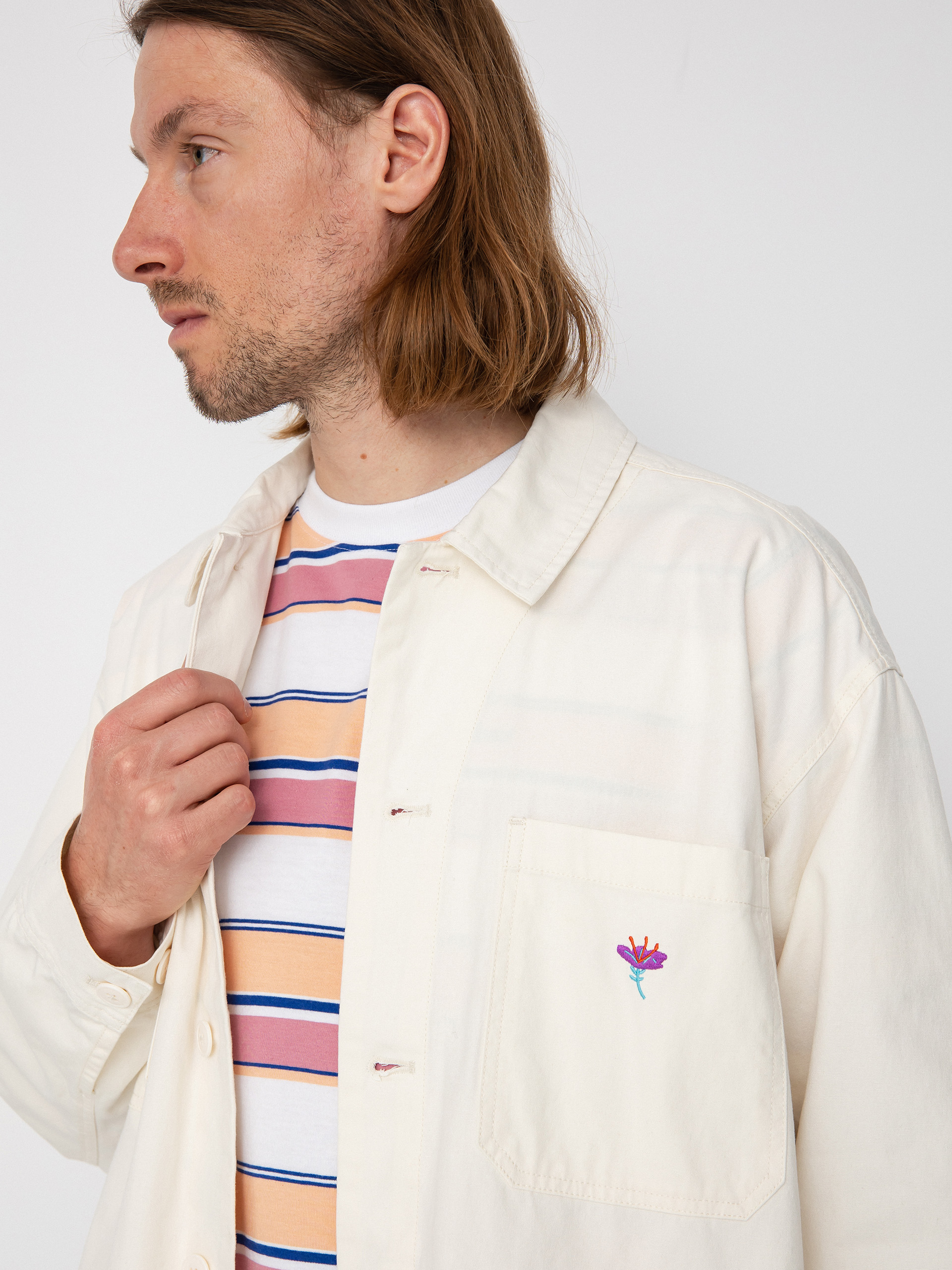 Куртка OBEY Contrast (unbleached)