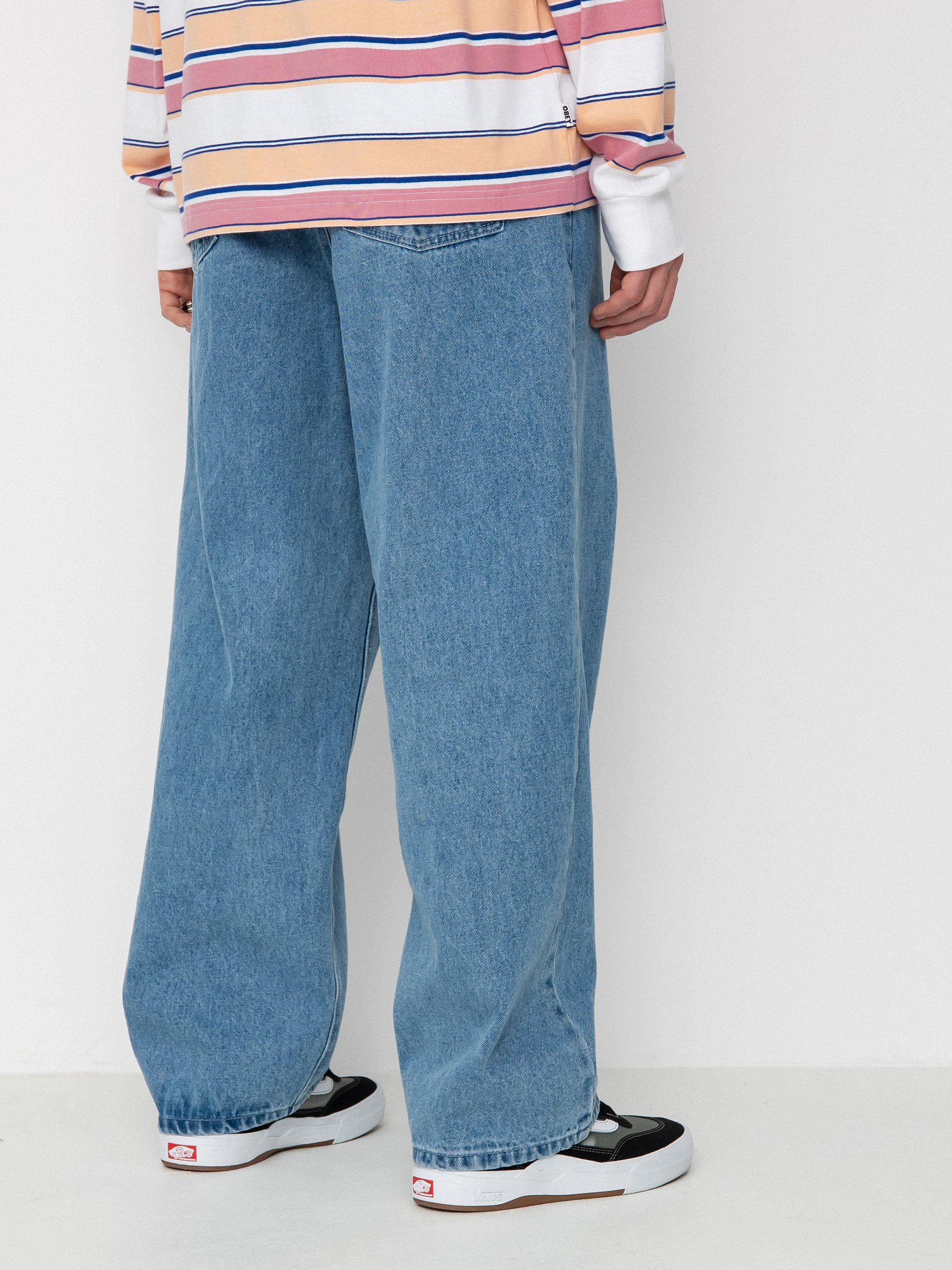 Штани OBEY Bigwig (light indigo)