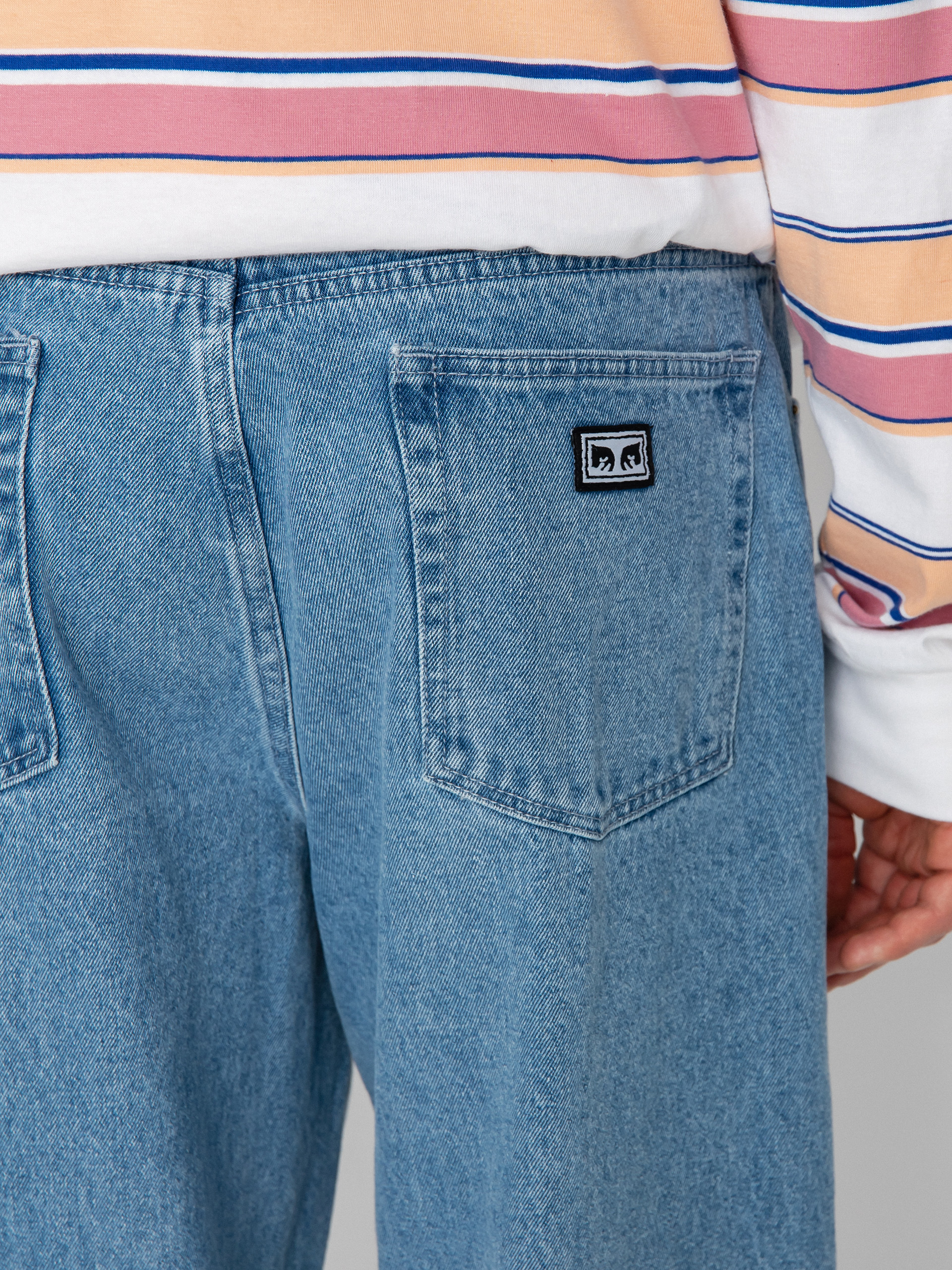 Штани OBEY Bigwig (light indigo)