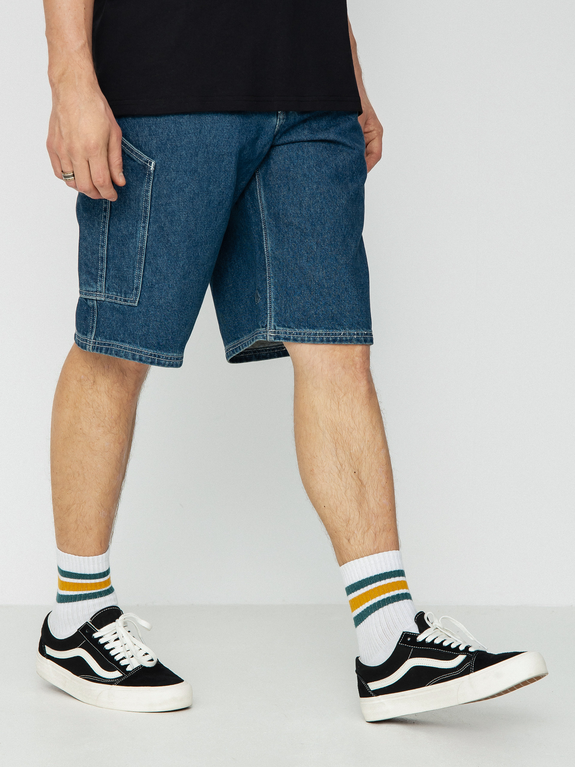 Шорти Volcom Labored Denim Utility (indigo ridge wash)