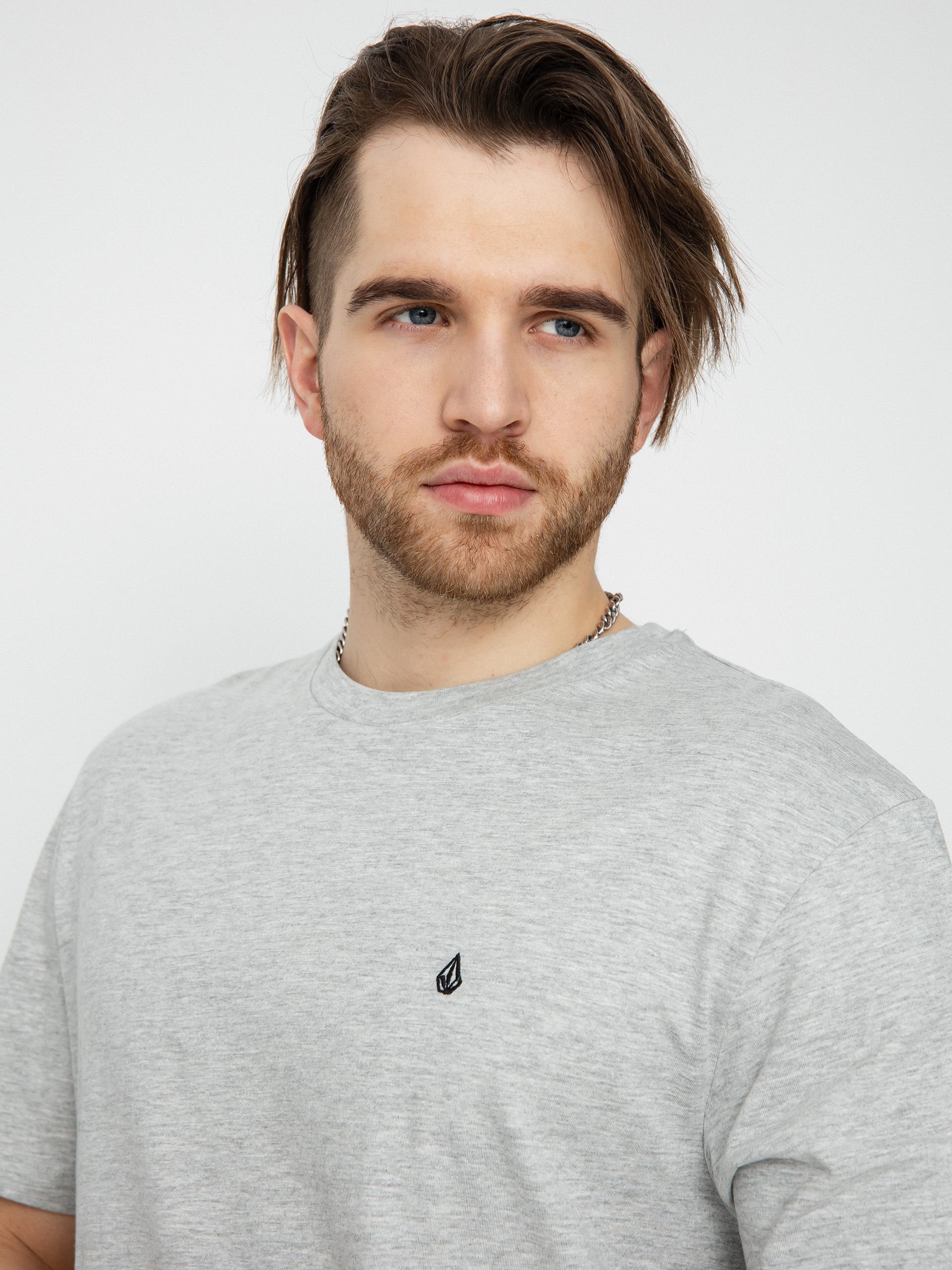 Футболка Volcom Stone Blanks Bsc (heather grey)