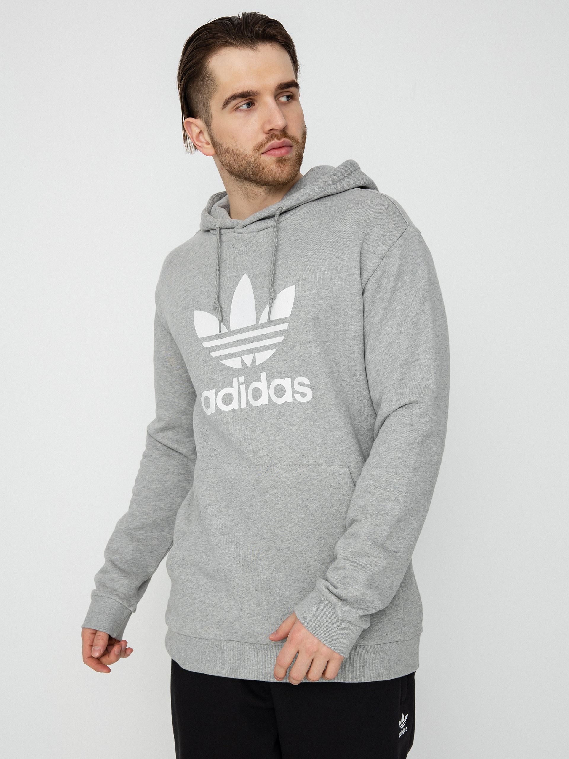 Худі adidas Originals Trefoil HD (mgreyh)