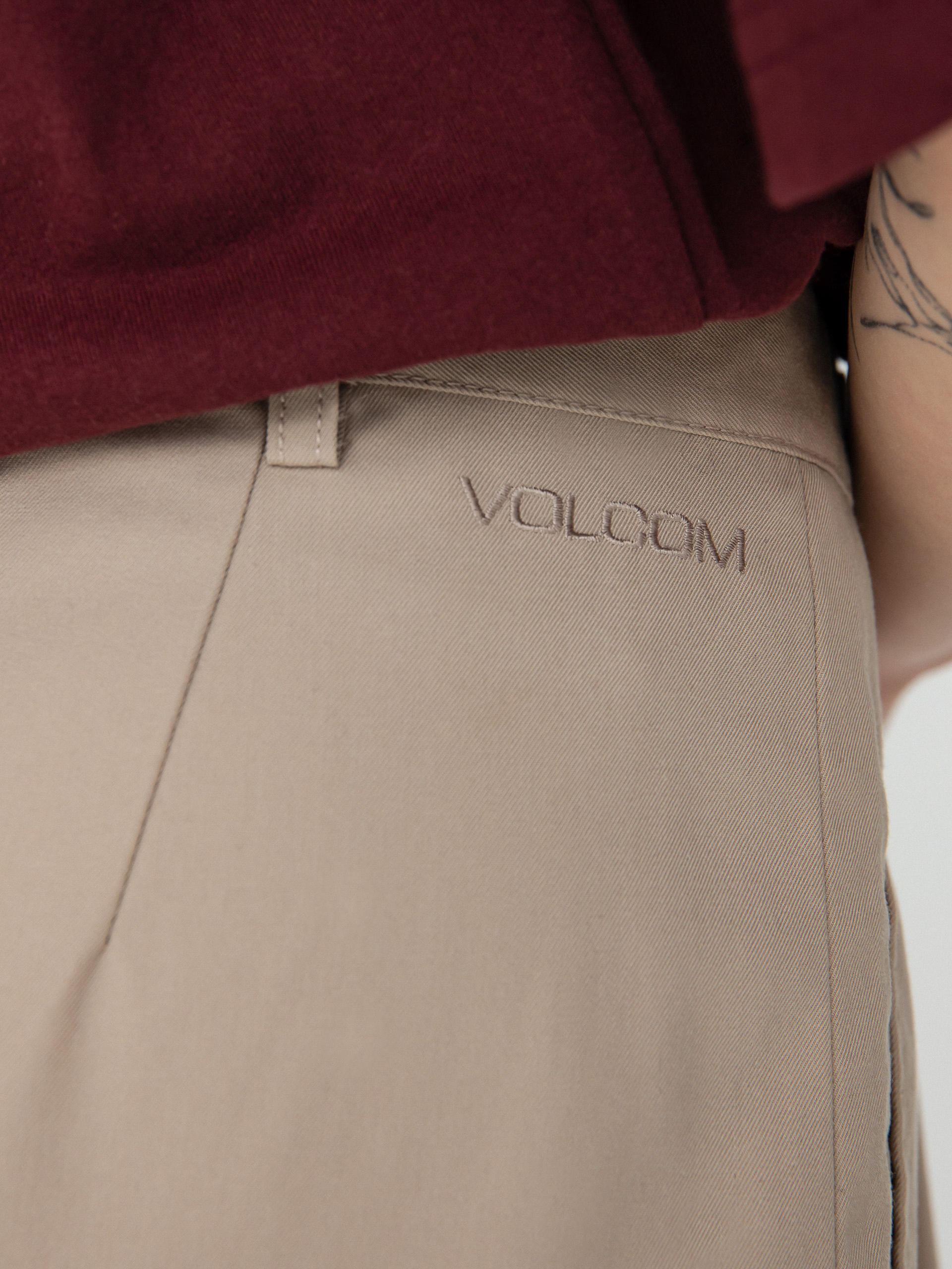 Штани Volcom Histone Wmn (taupe)
