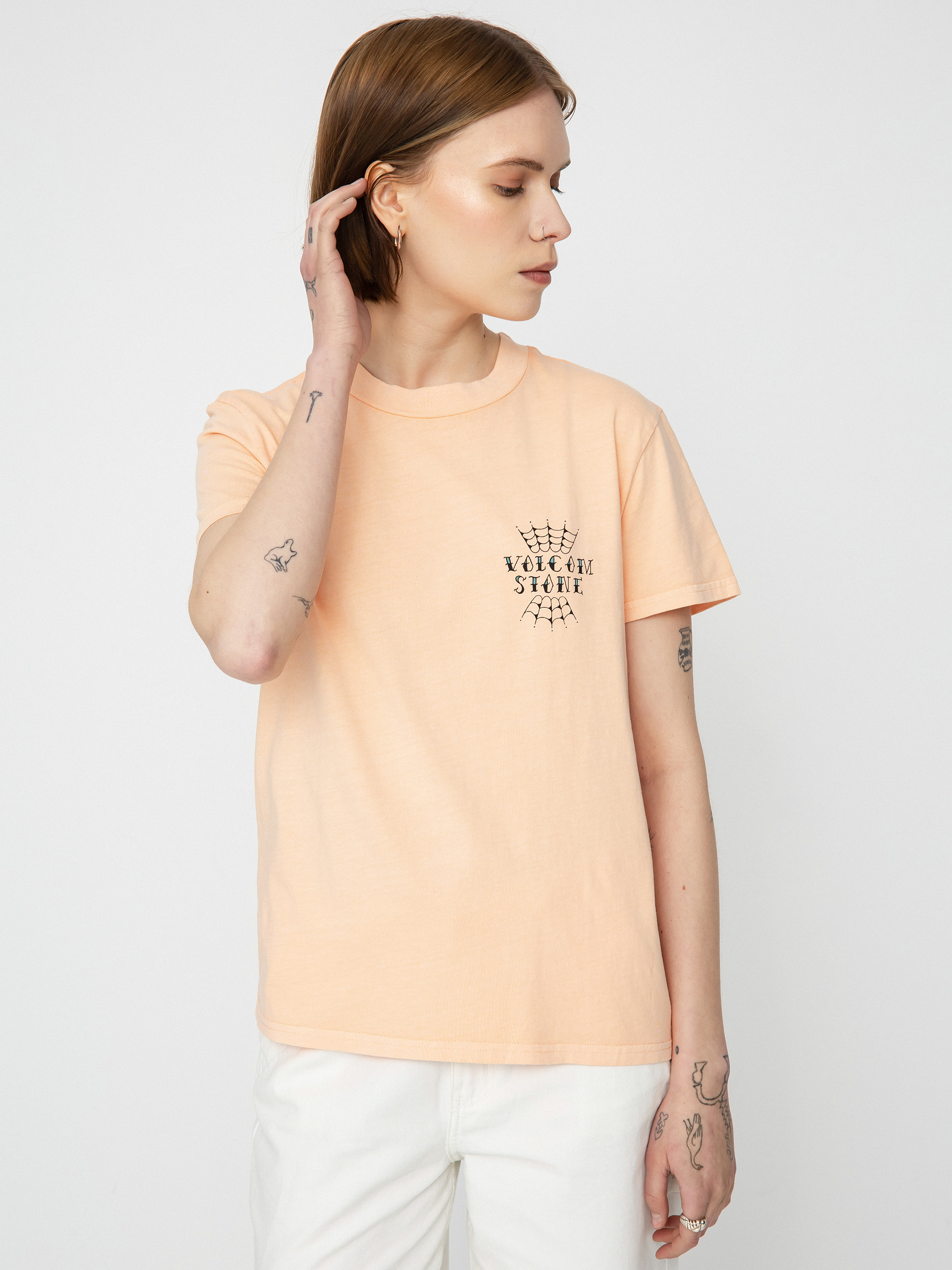 Футболка Volcom Volchedelic Wmn (melon)