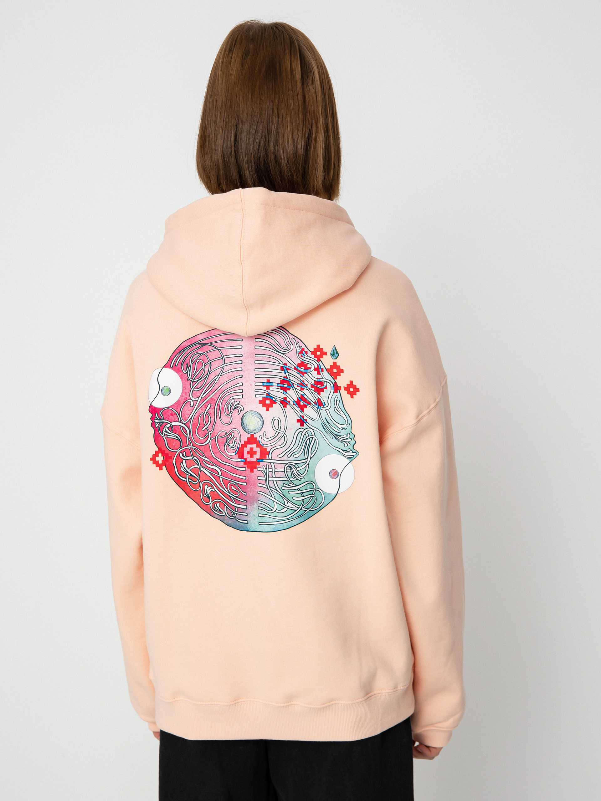 Худі Volcom Fa Ed Merlin Murray HD Wmn (melon)