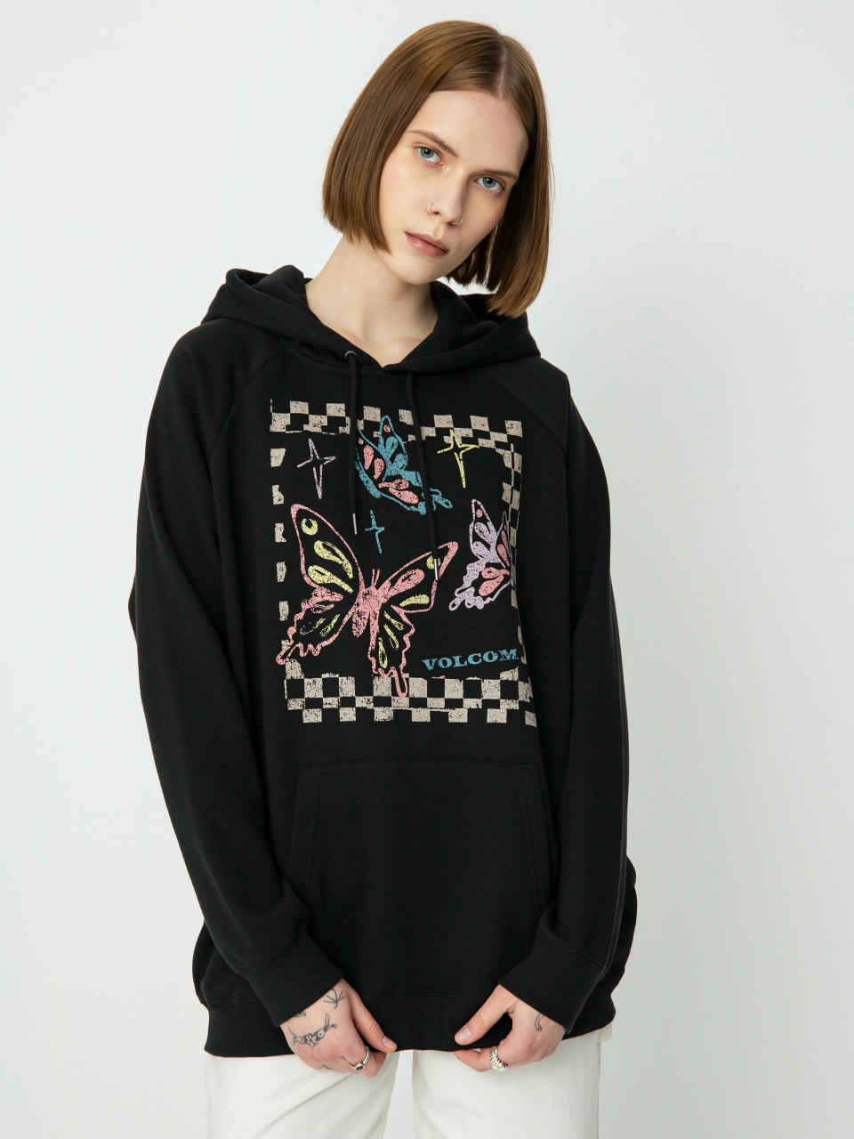 Худі Volcom Truly Stoked Bf HD Wmn (black)