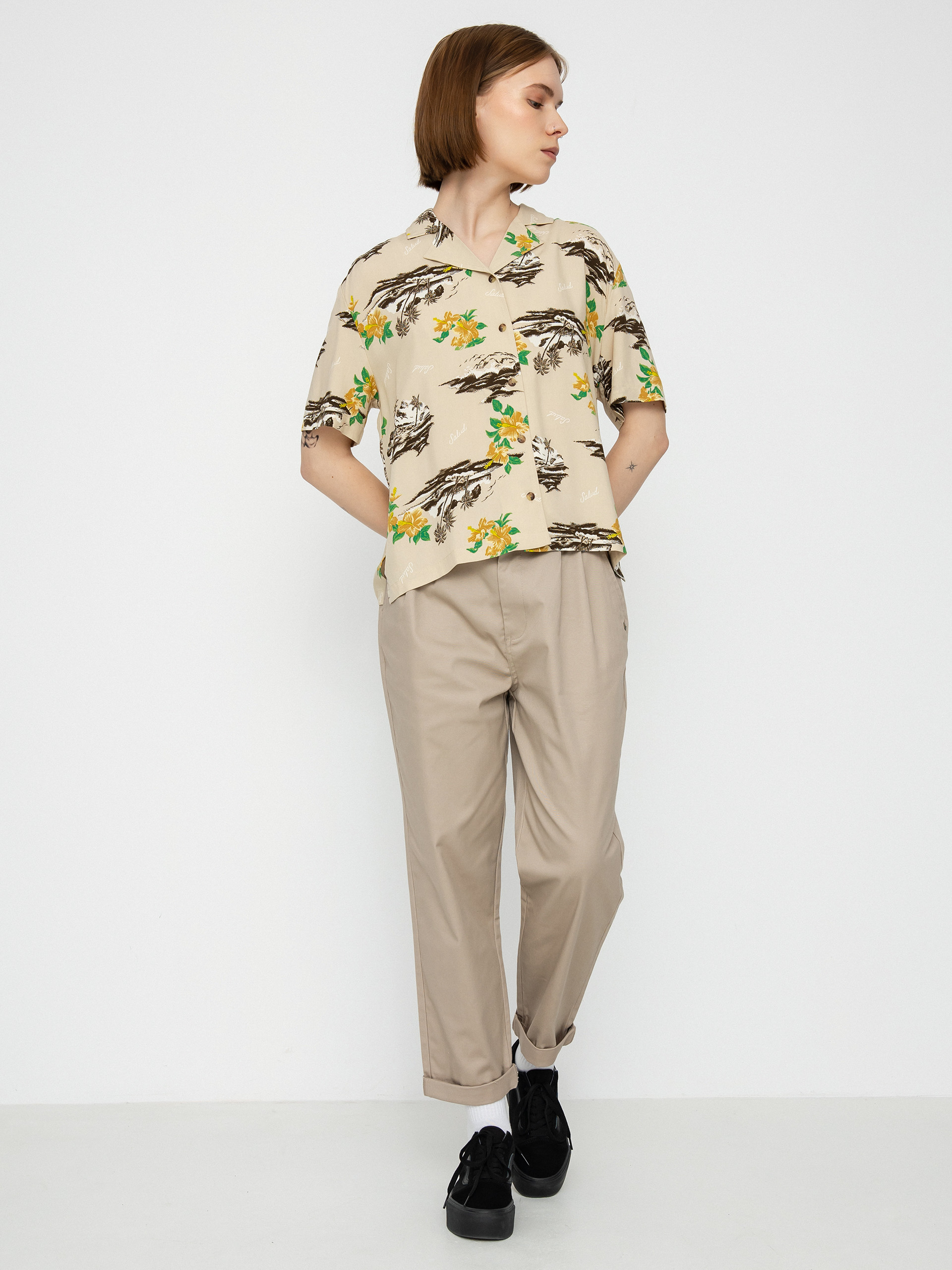 Сорочка Brixton Bunker Paradise Wmn (safari)