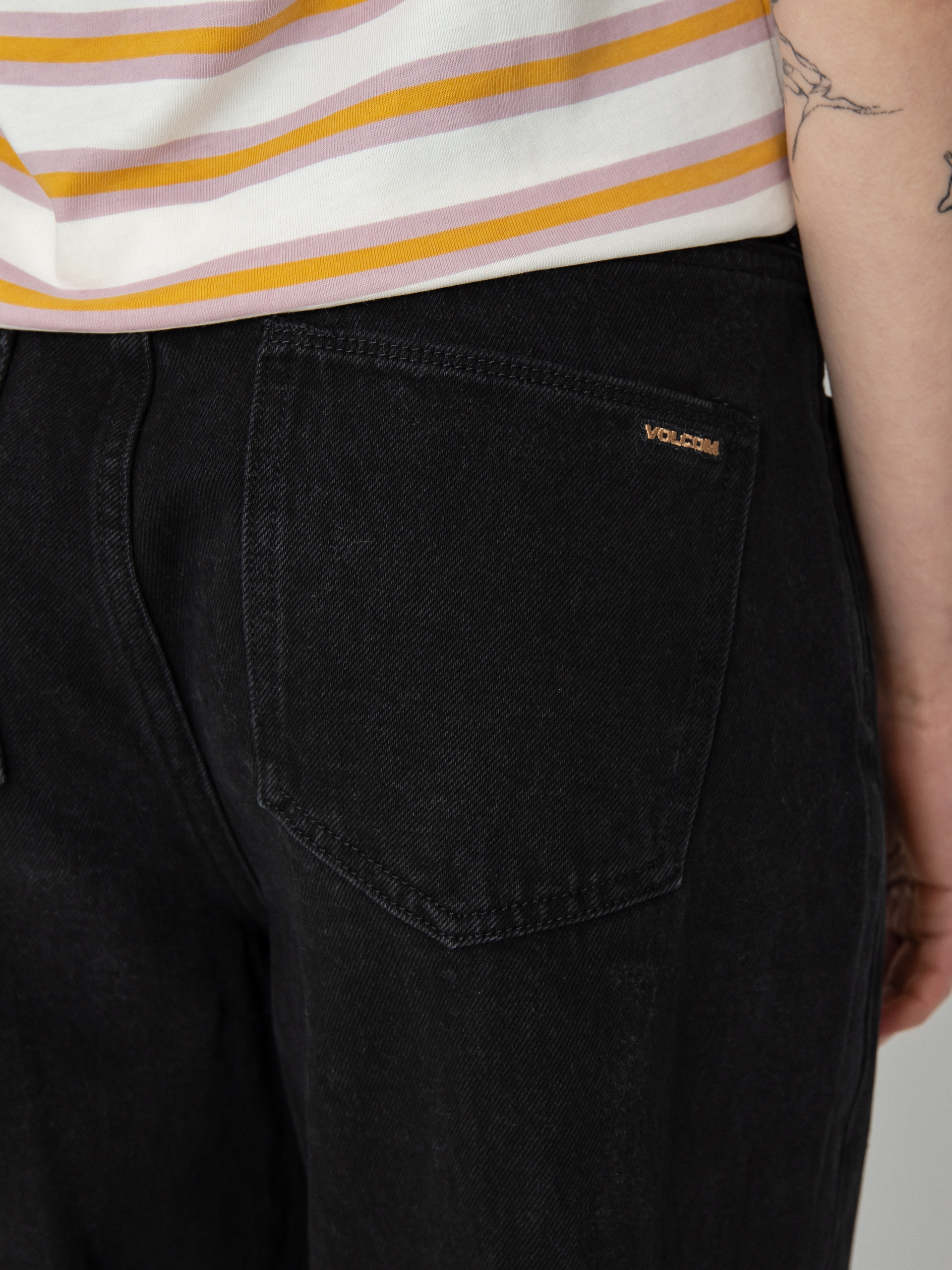 Штани Volcom Weellow Denim Wmn (black)