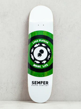 Декa Semper Skateboards Sealife (green)