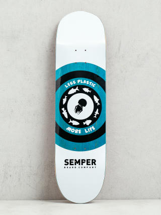 Декa Semper Skateboards Sealife (blue)