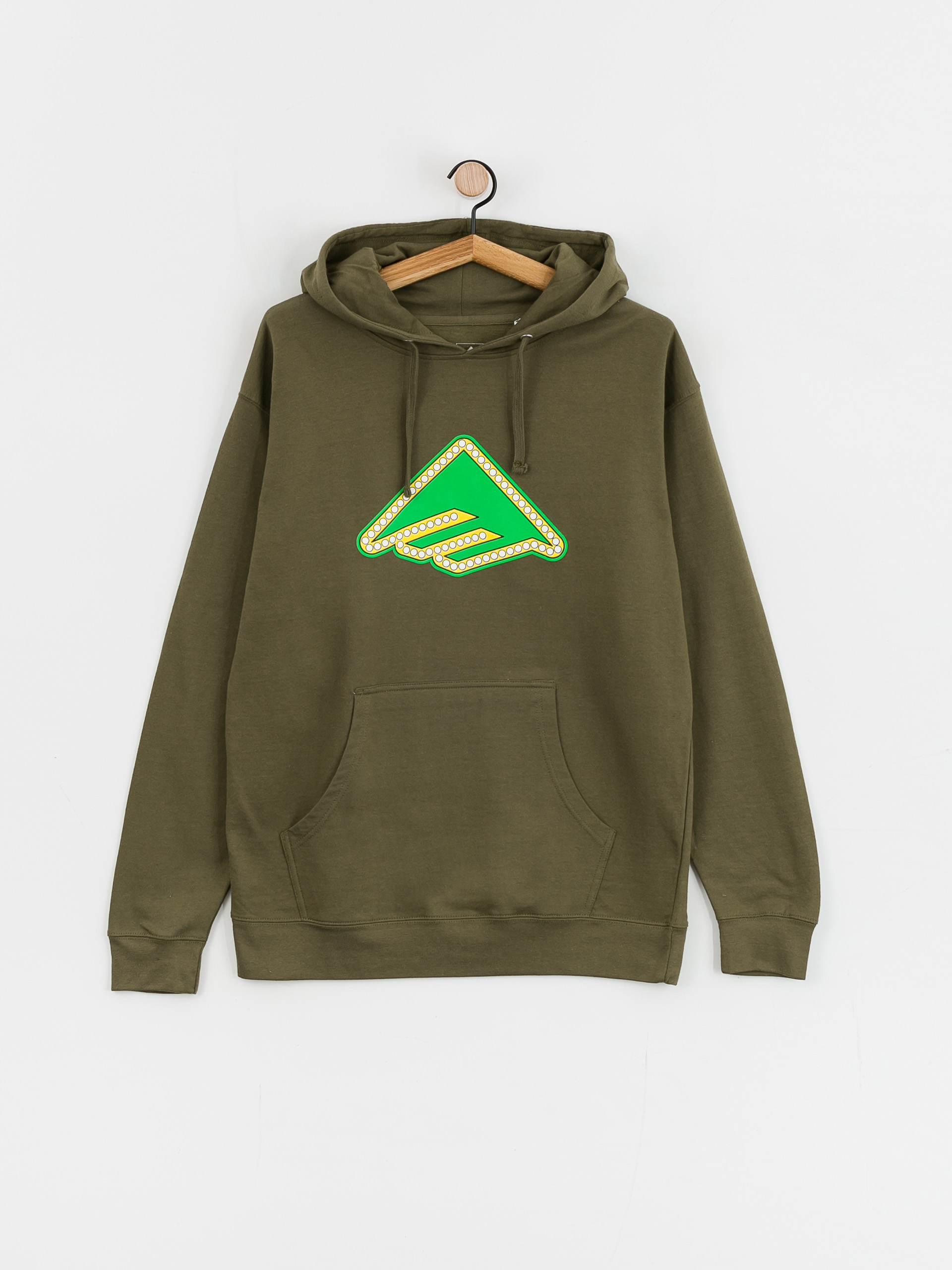 Худі Emerica Shake Junt Triangle Lights HD (military)