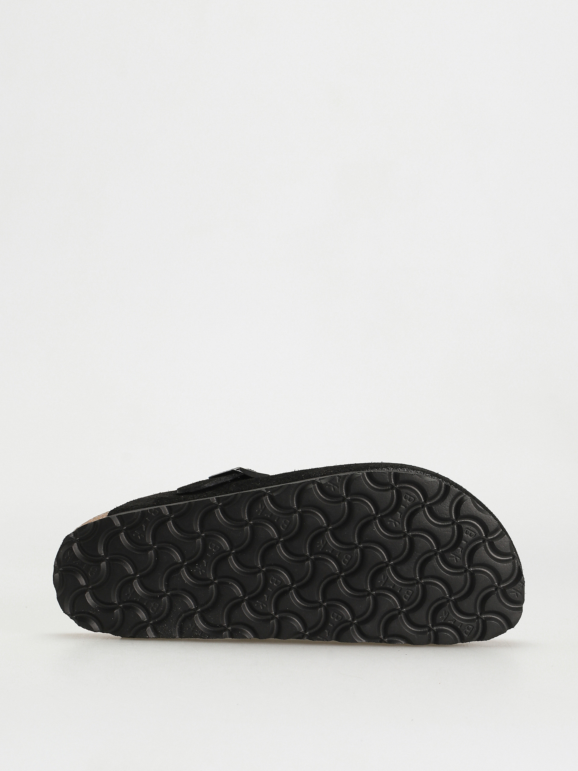 Шльопанці Birkenstock Boston SFB Suede Narrow Wmn (black)