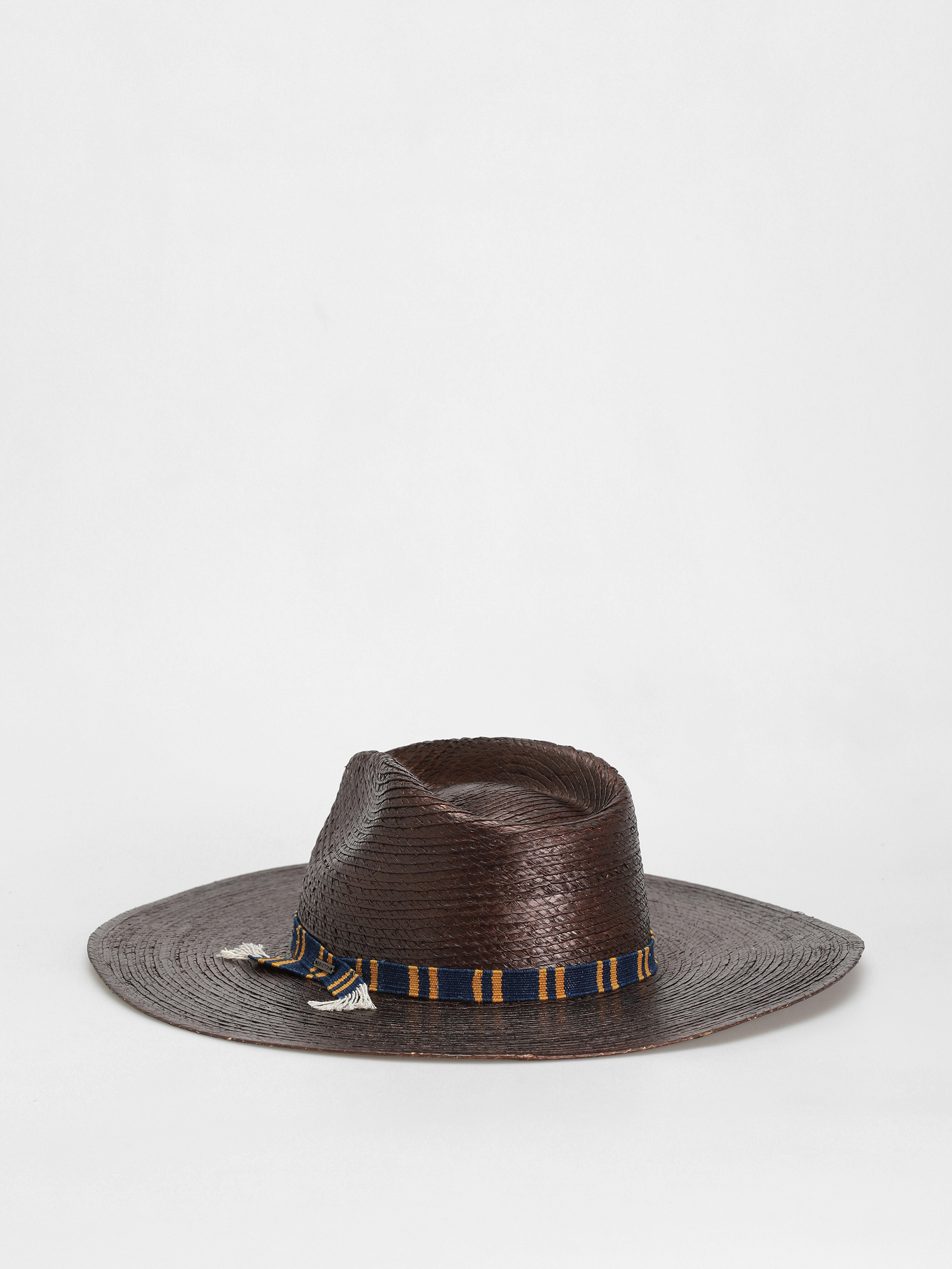 Капелюх Brixton Leigh Straw Fedora (brown)