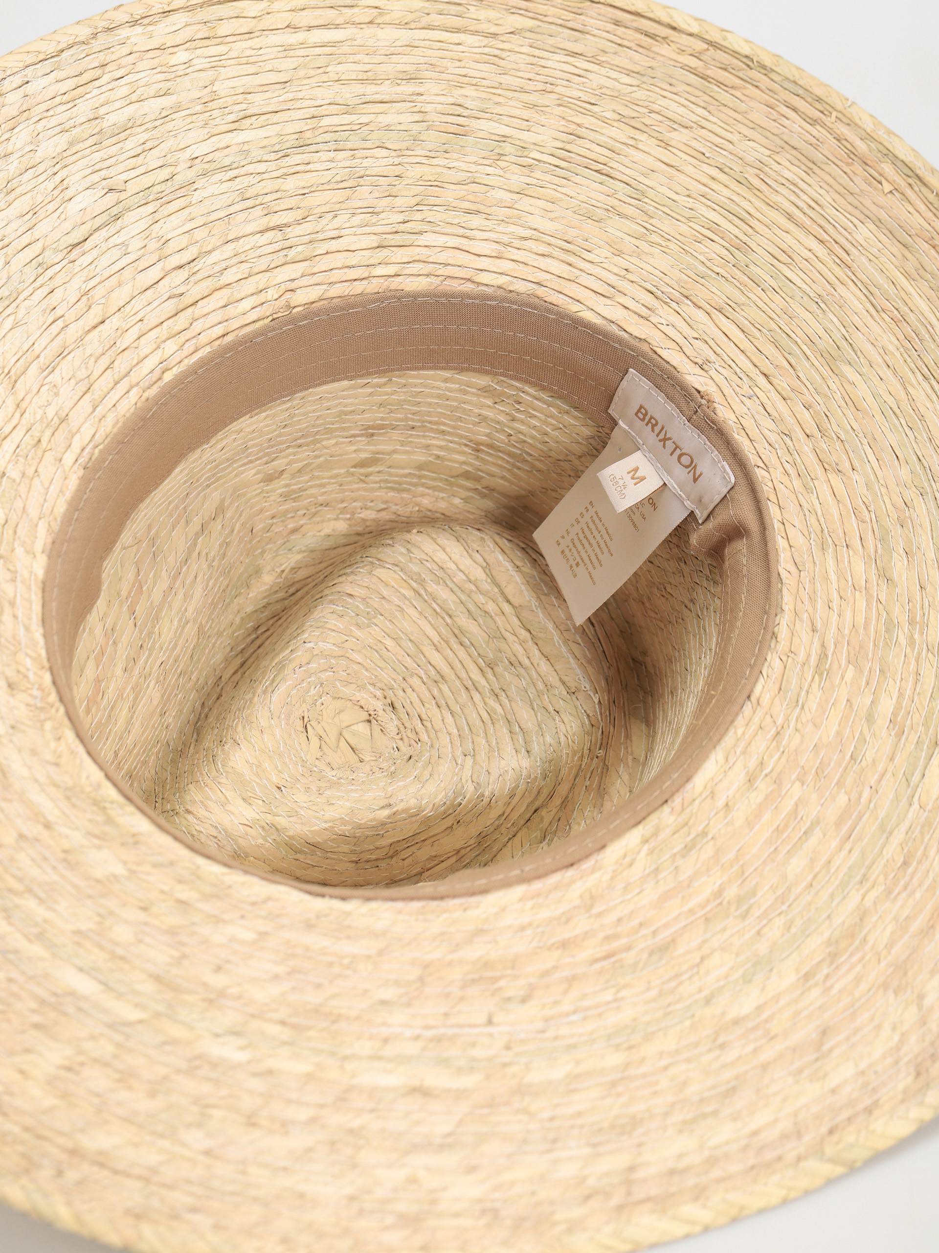 Капелюх Brixton Leigh Straw Fedora (natural)