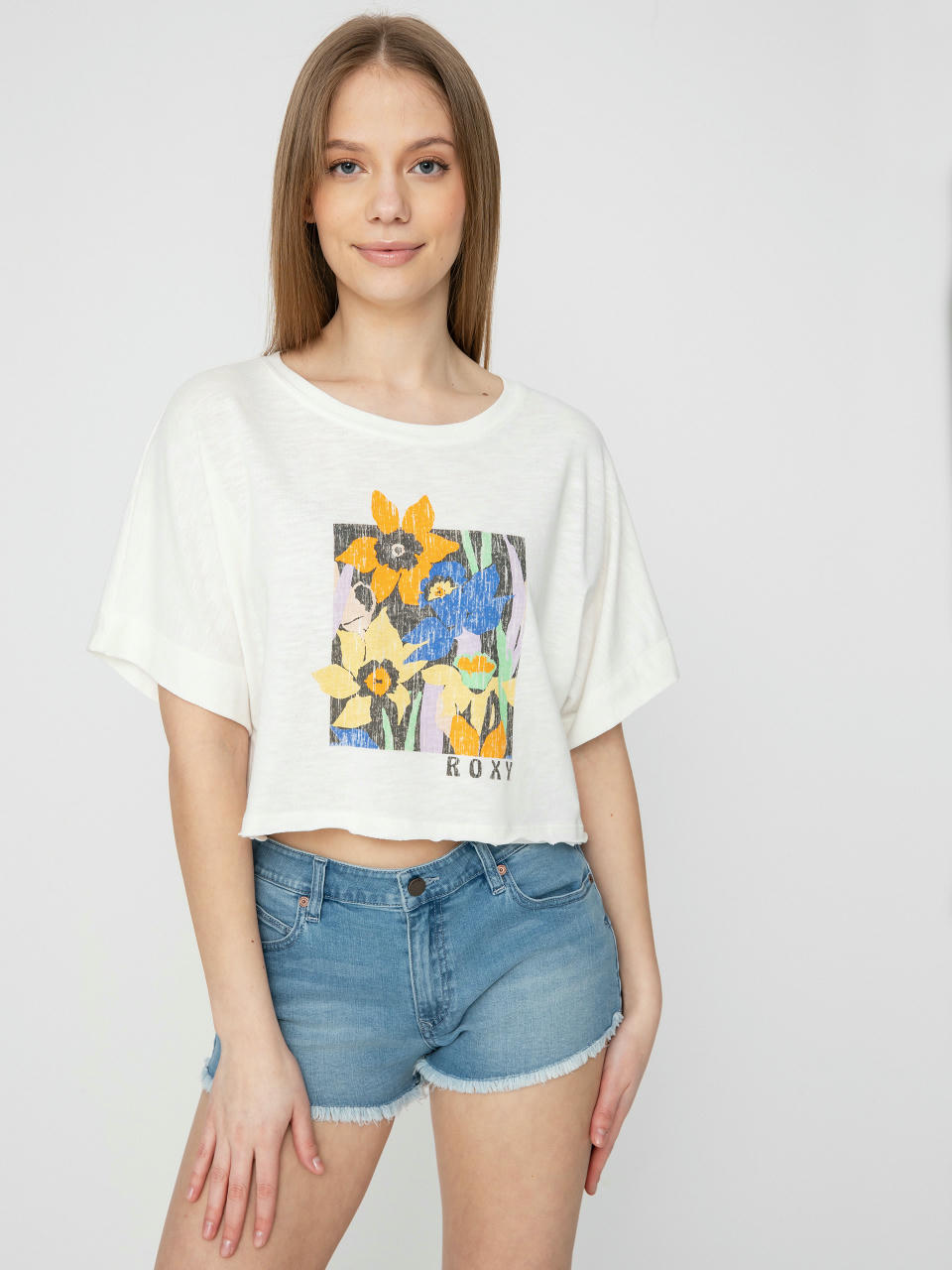 Футболка Roxy Tiki & Surf Tee B Wmn (snow white)