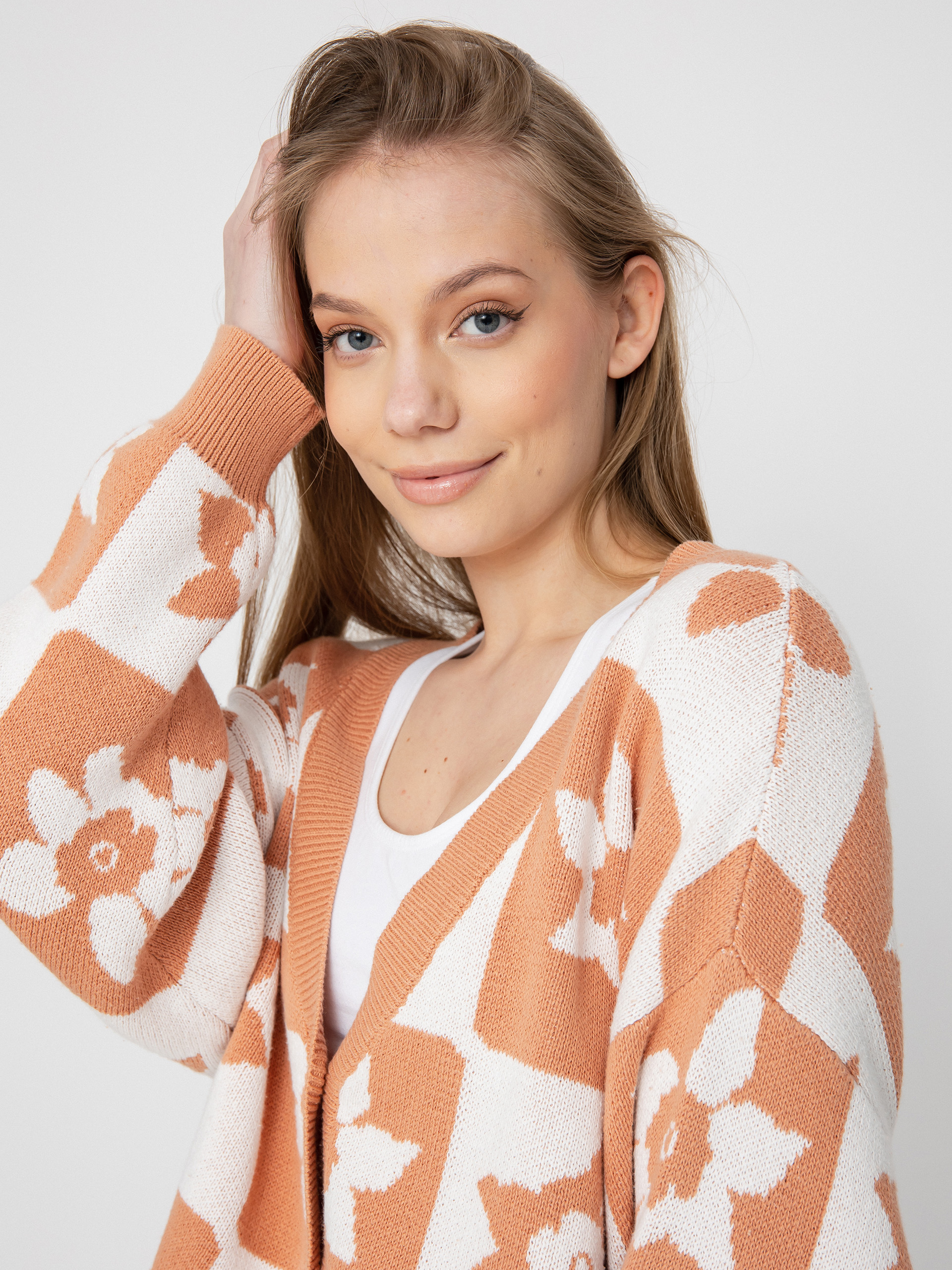 Светр Roxy Million Glory Wmn (snow white one love check)