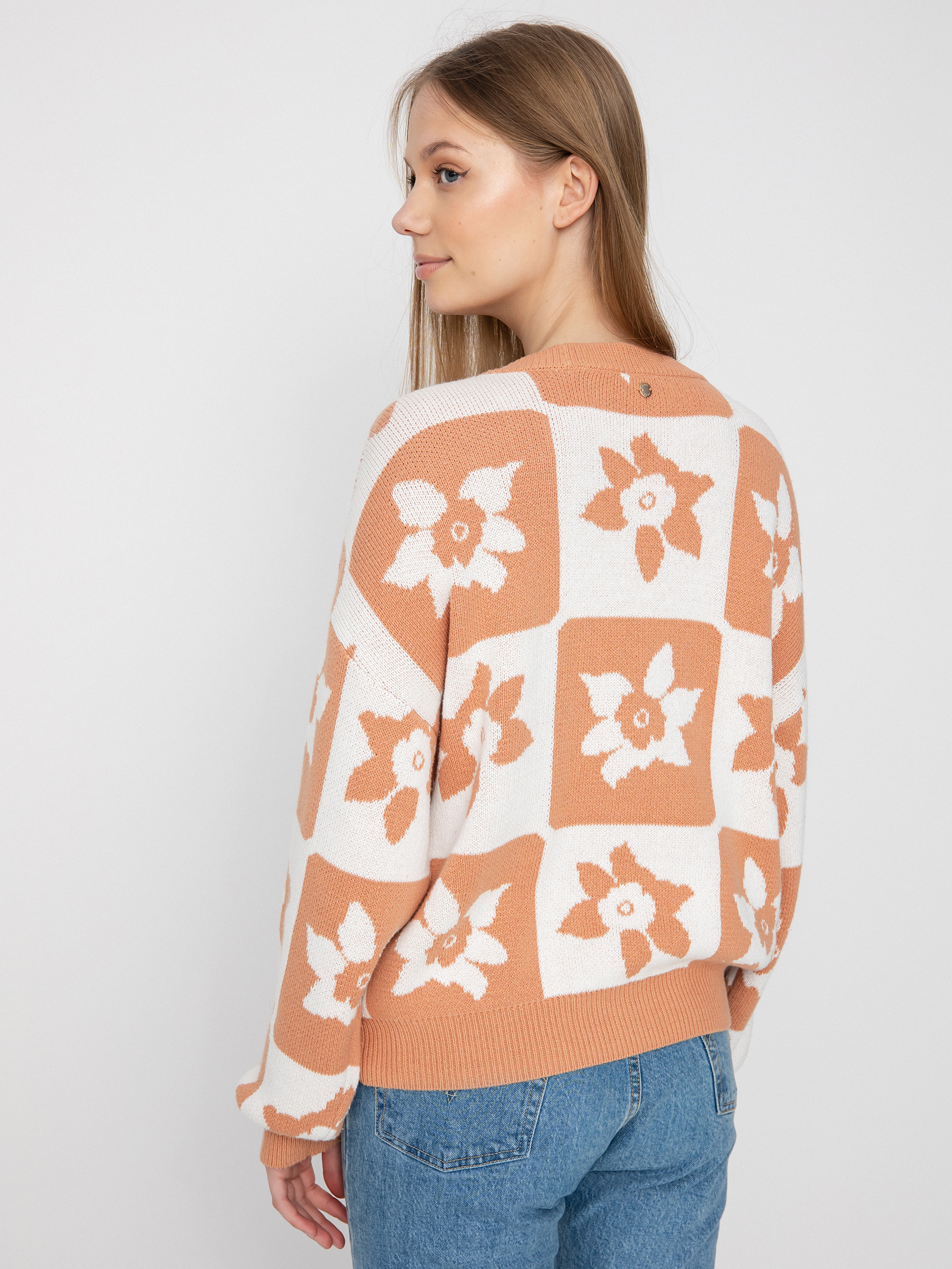 Светр Roxy Million Glory Wmn (snow white one love check)