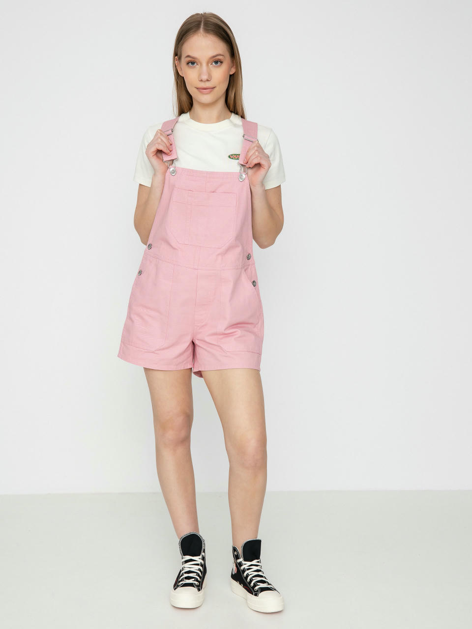 Шорти Brixton Costa Overall Wmn (pink nectar)