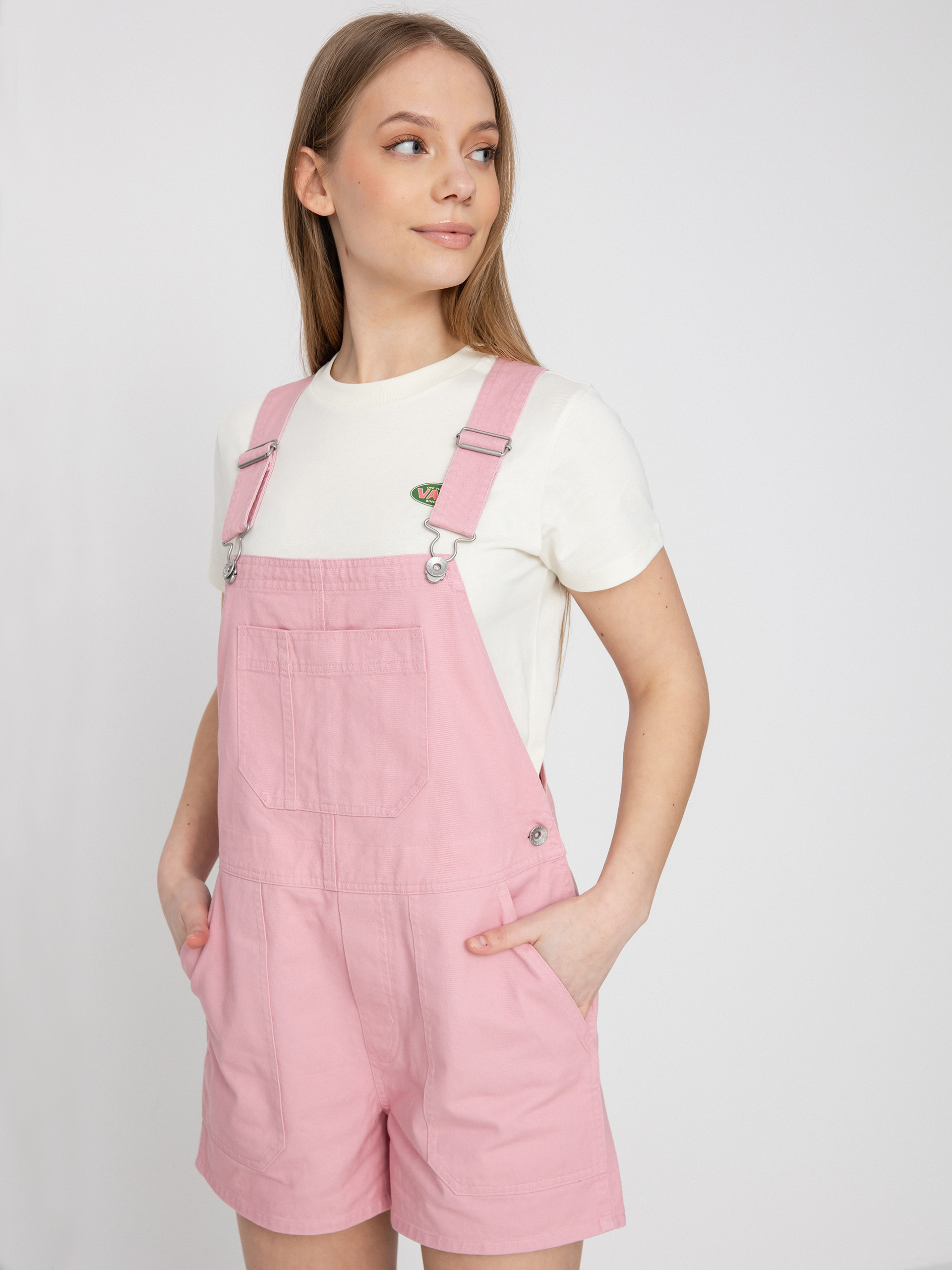 Шорти Brixton Costa Overall Wmn (pink nectar)
