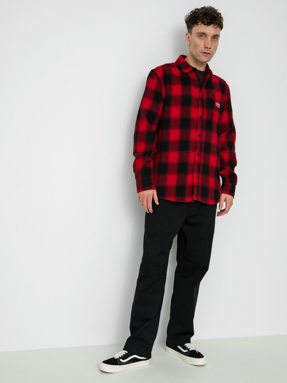 Сорочка Etnies Independent Flannel (red)