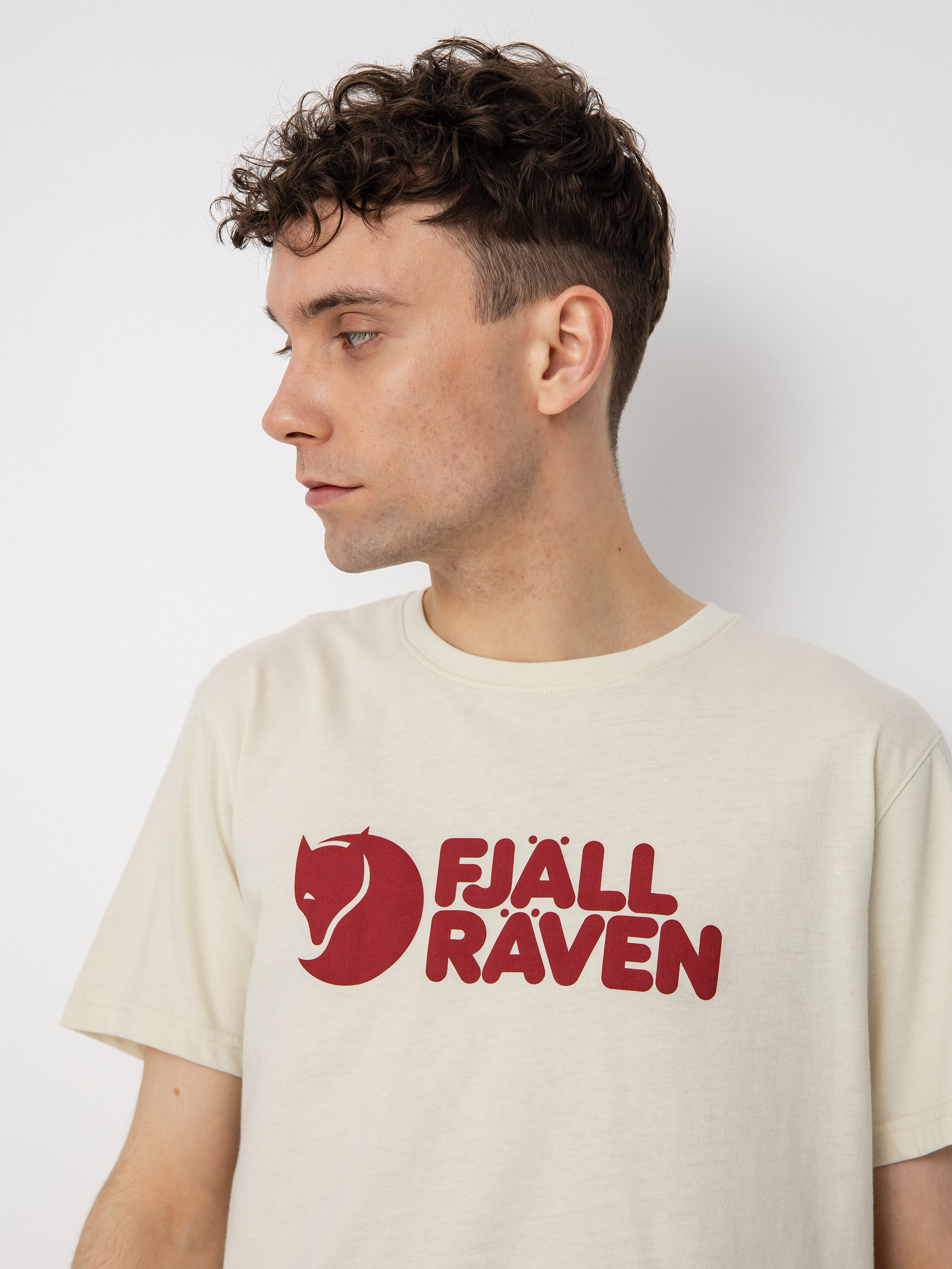 Футболка Fjallraven Logo (chalk white)
