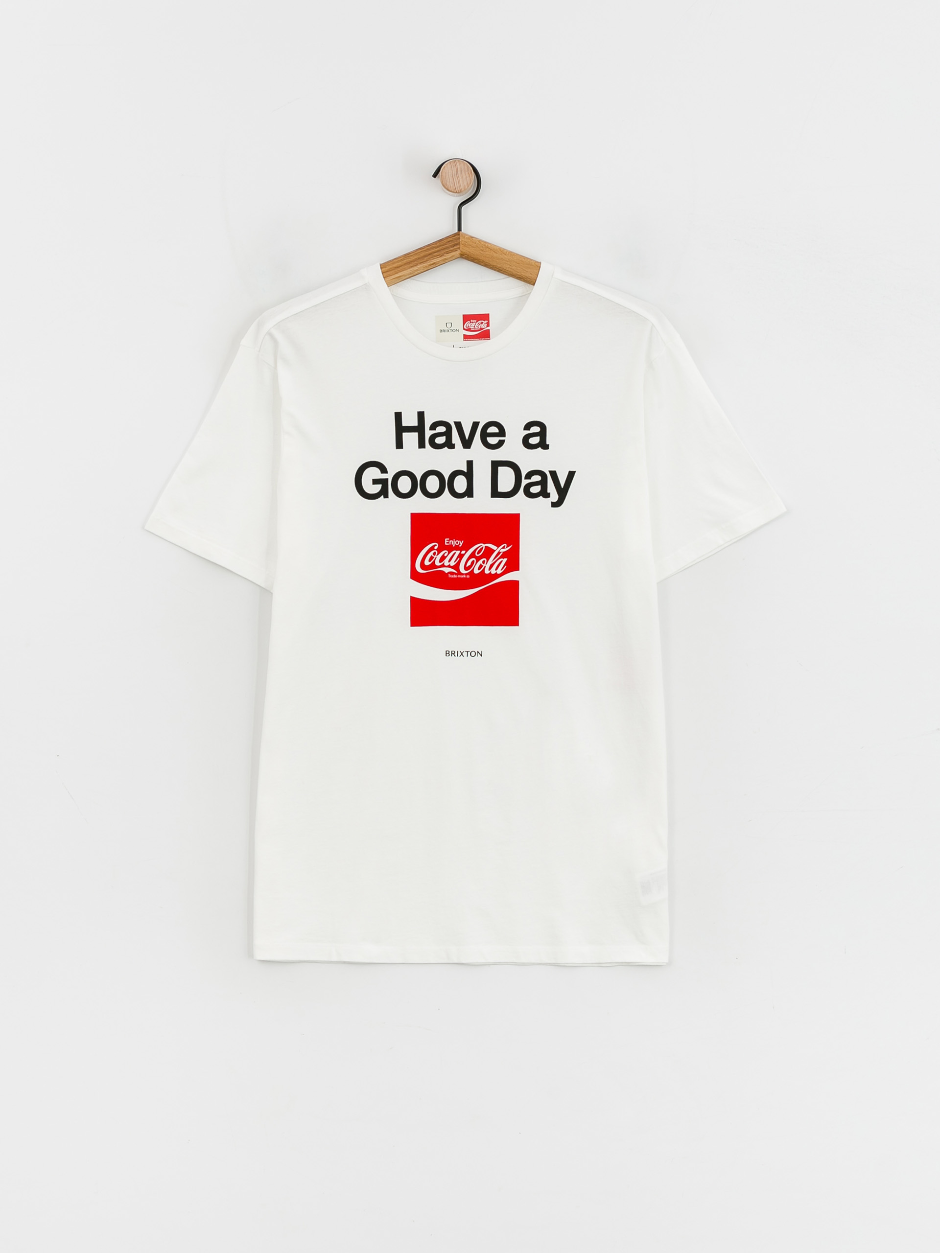 Футболка Brixton Coca-Cola Good Day (white)