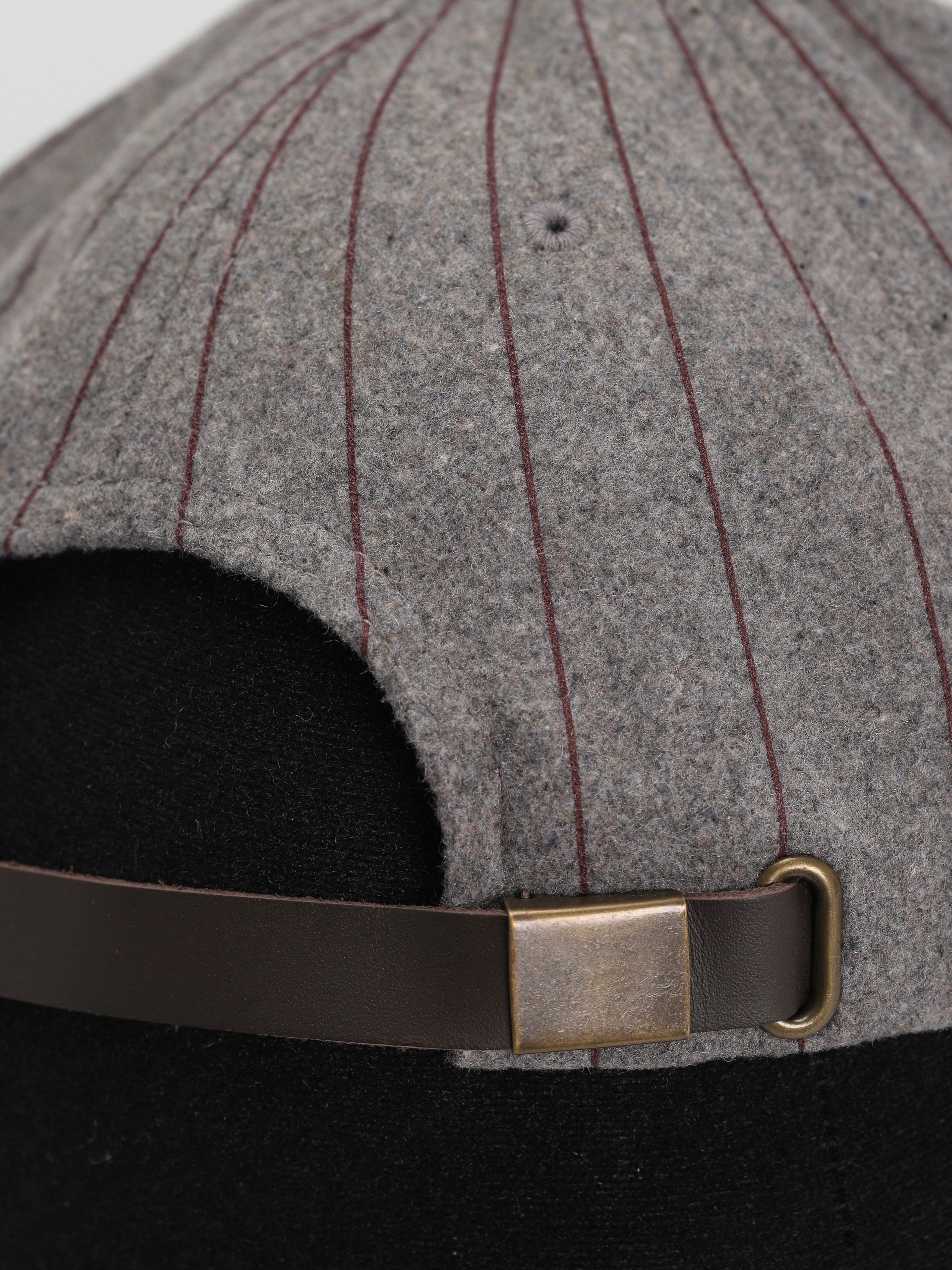 Кепка Brixton Burt Mp Cap (light heather grey/burgundy)