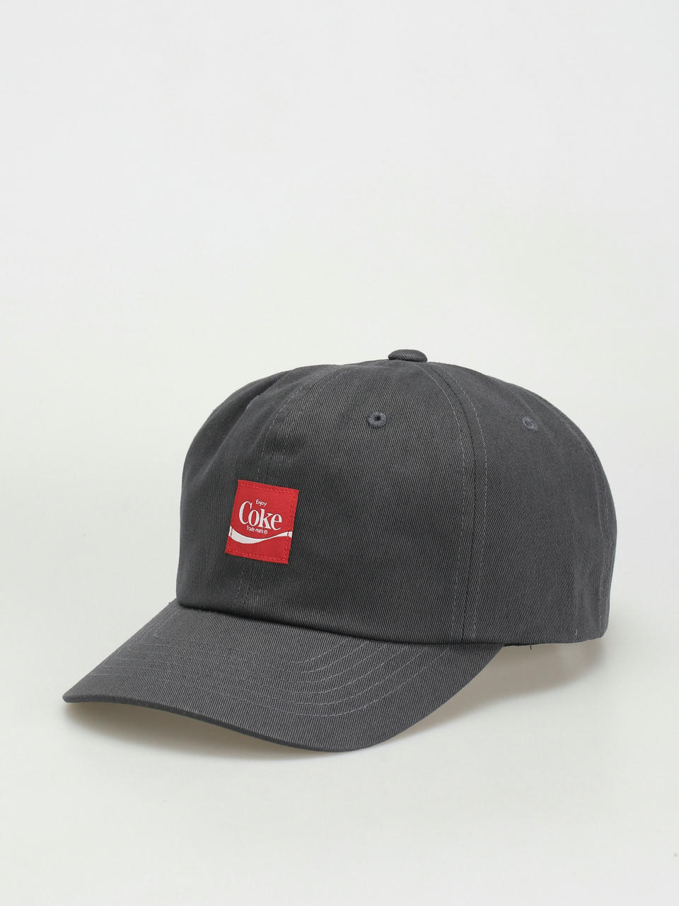 Кепка Brixton Coca-Cola Delivery Lp Cap (washedblack)