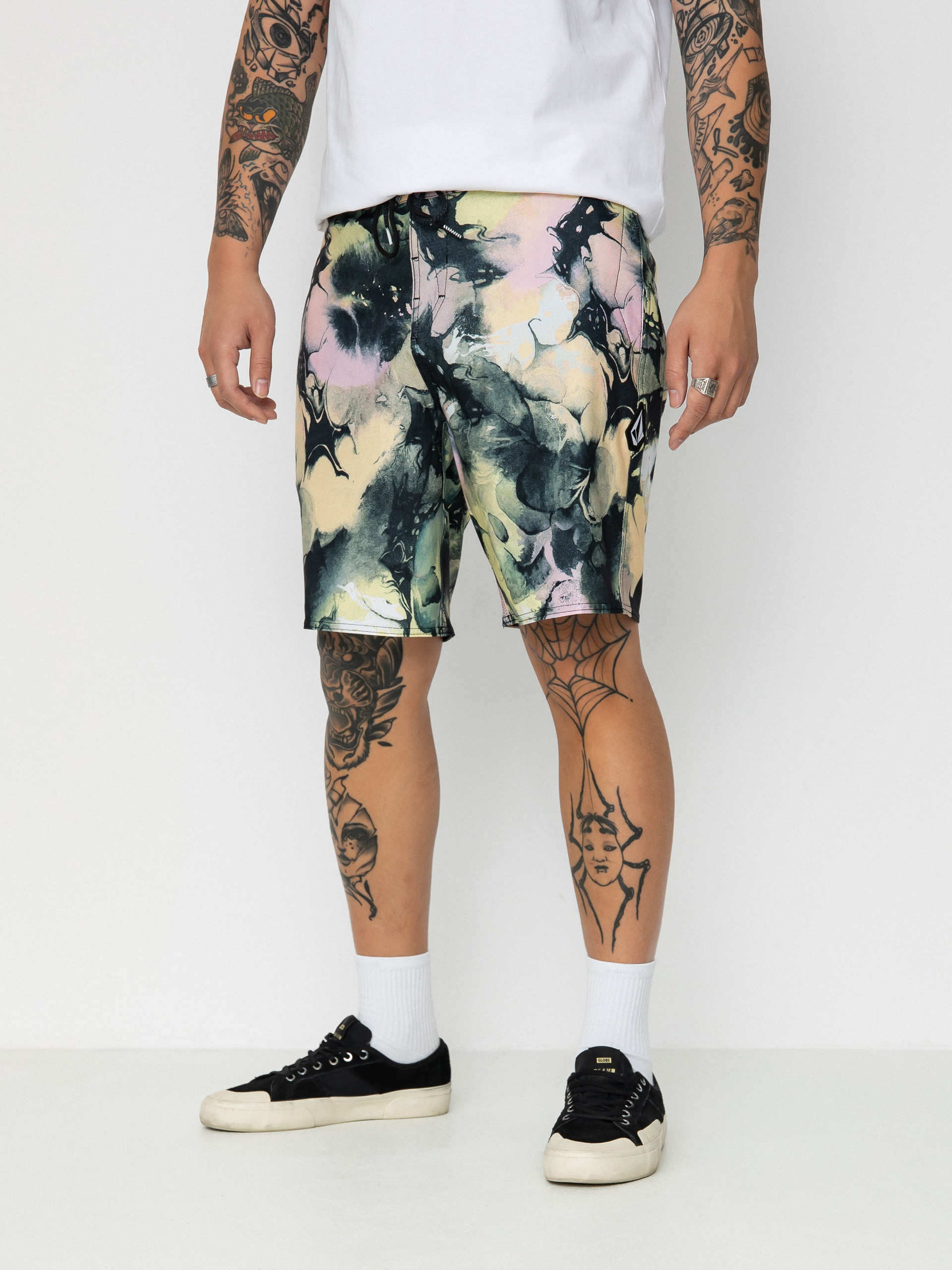 Пляжні шорти Volcom Skulli Wash Stoney 19 (dawn yellow)