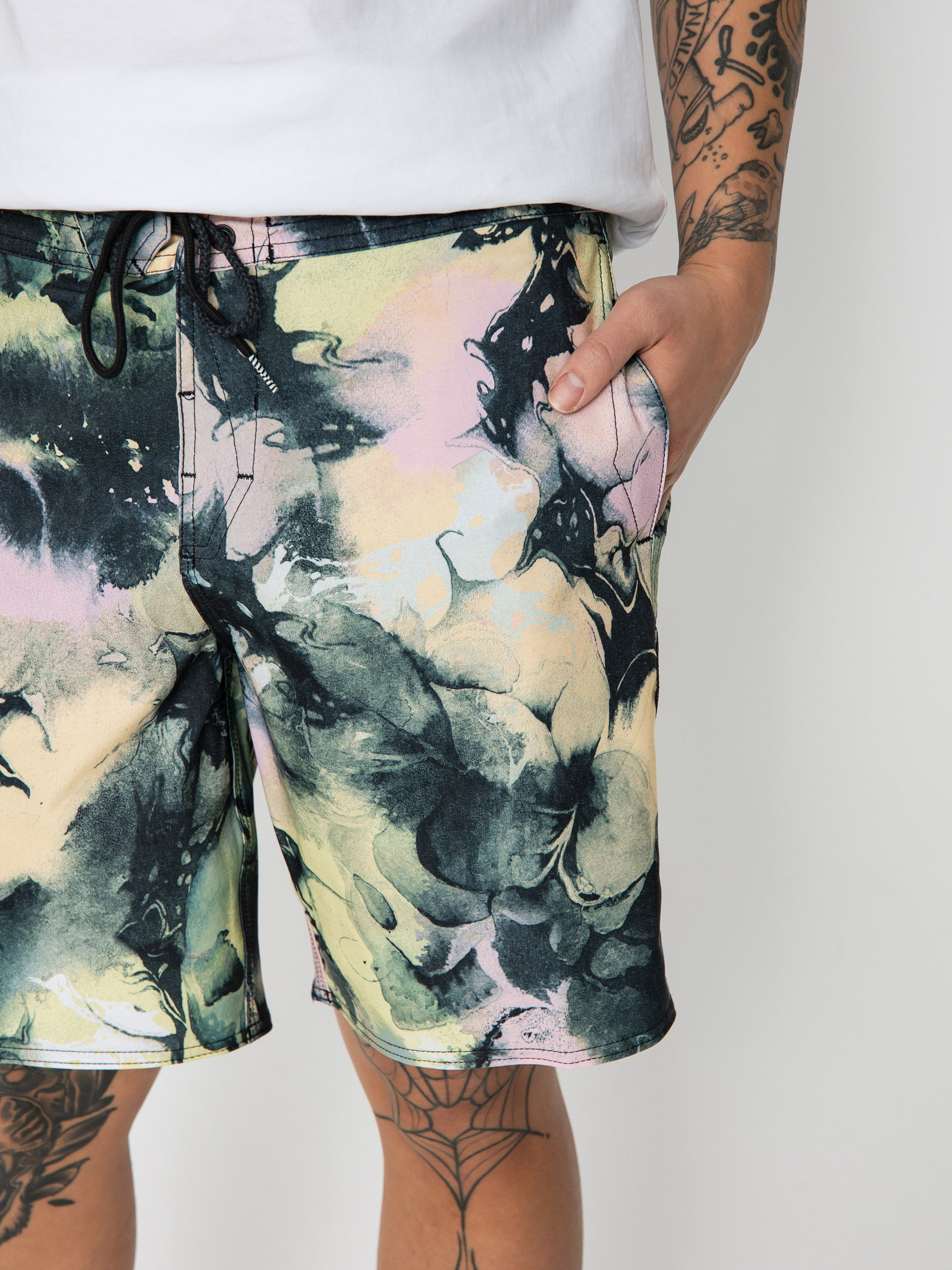 Пляжні шорти Volcom Skulli Wash Stoney 19 (dawn yellow)