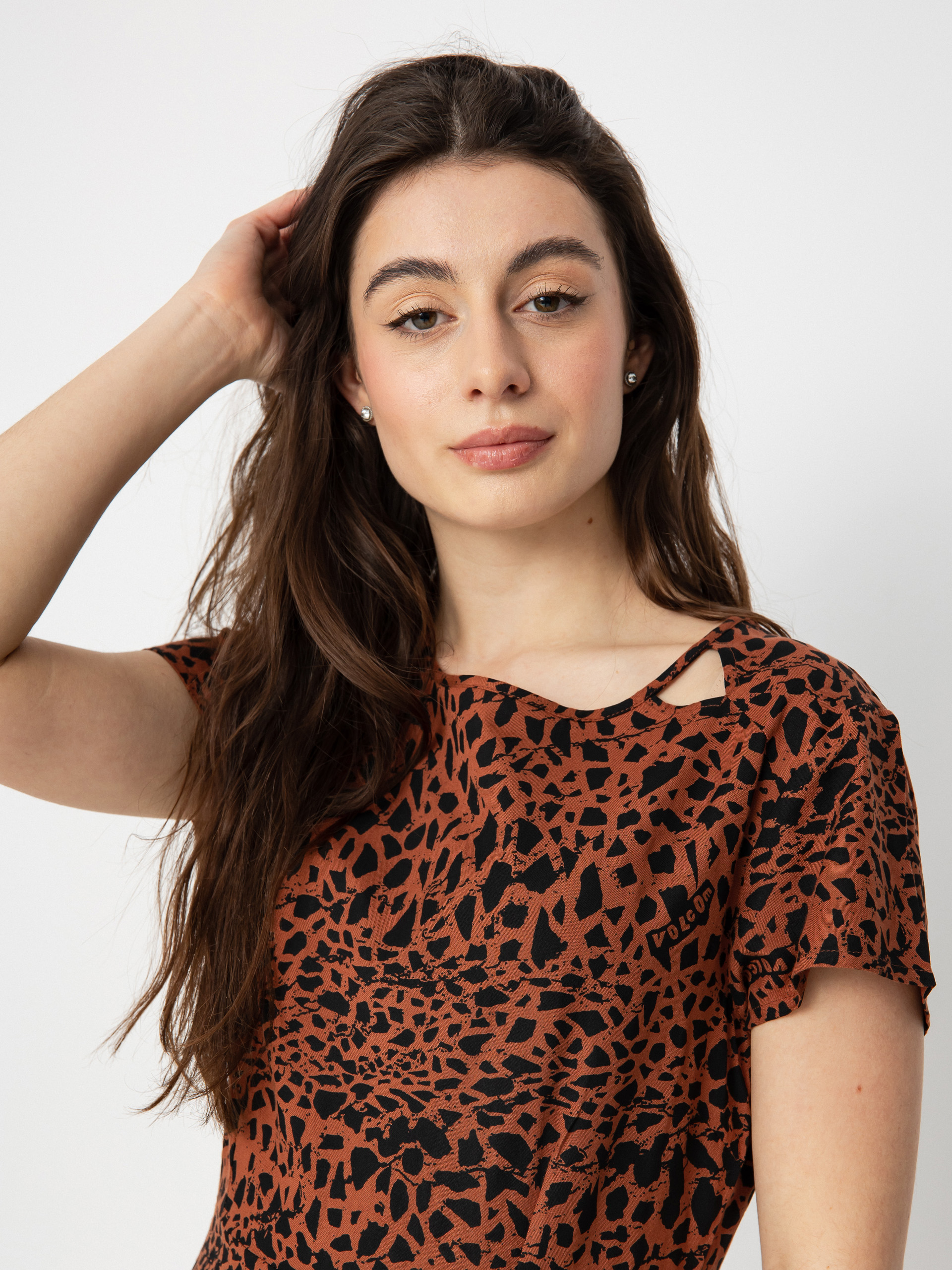 Сукня Volcom Dino Tea Wmn (dark clay)