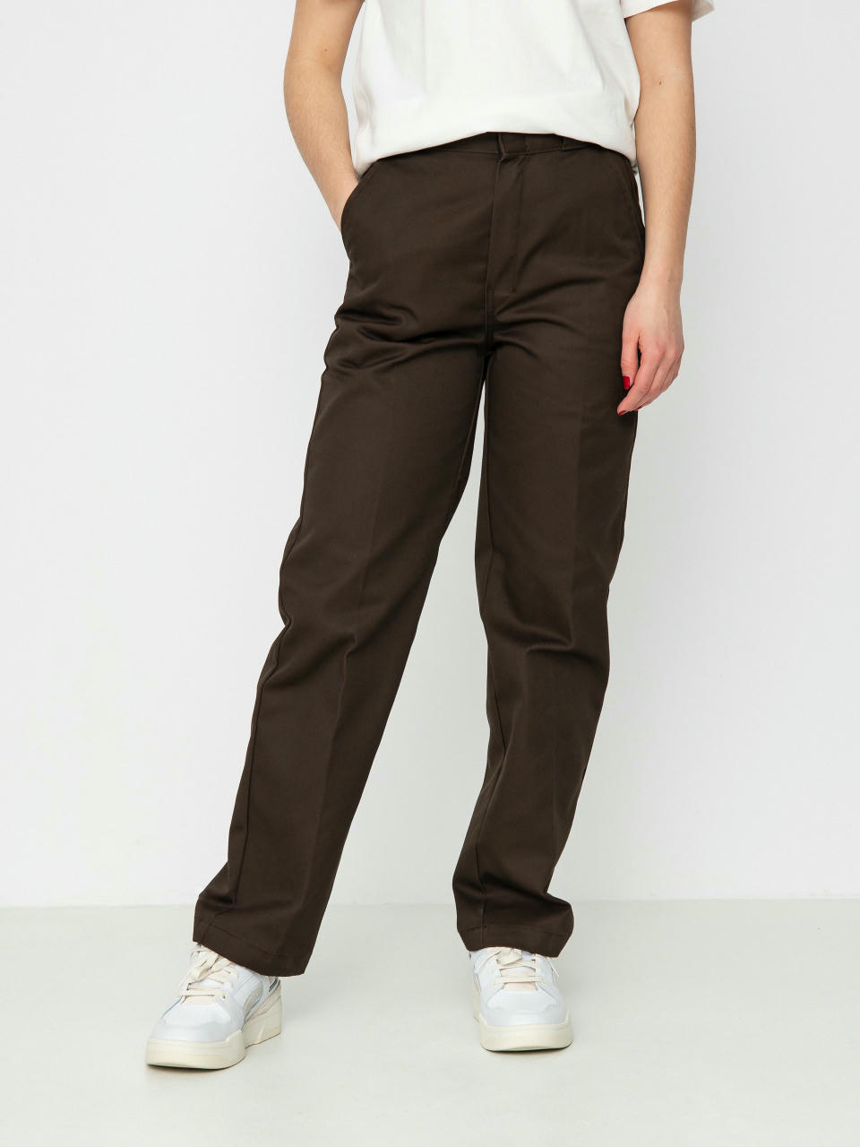 Штани Dickies Elizaville Wmn (dark brown)