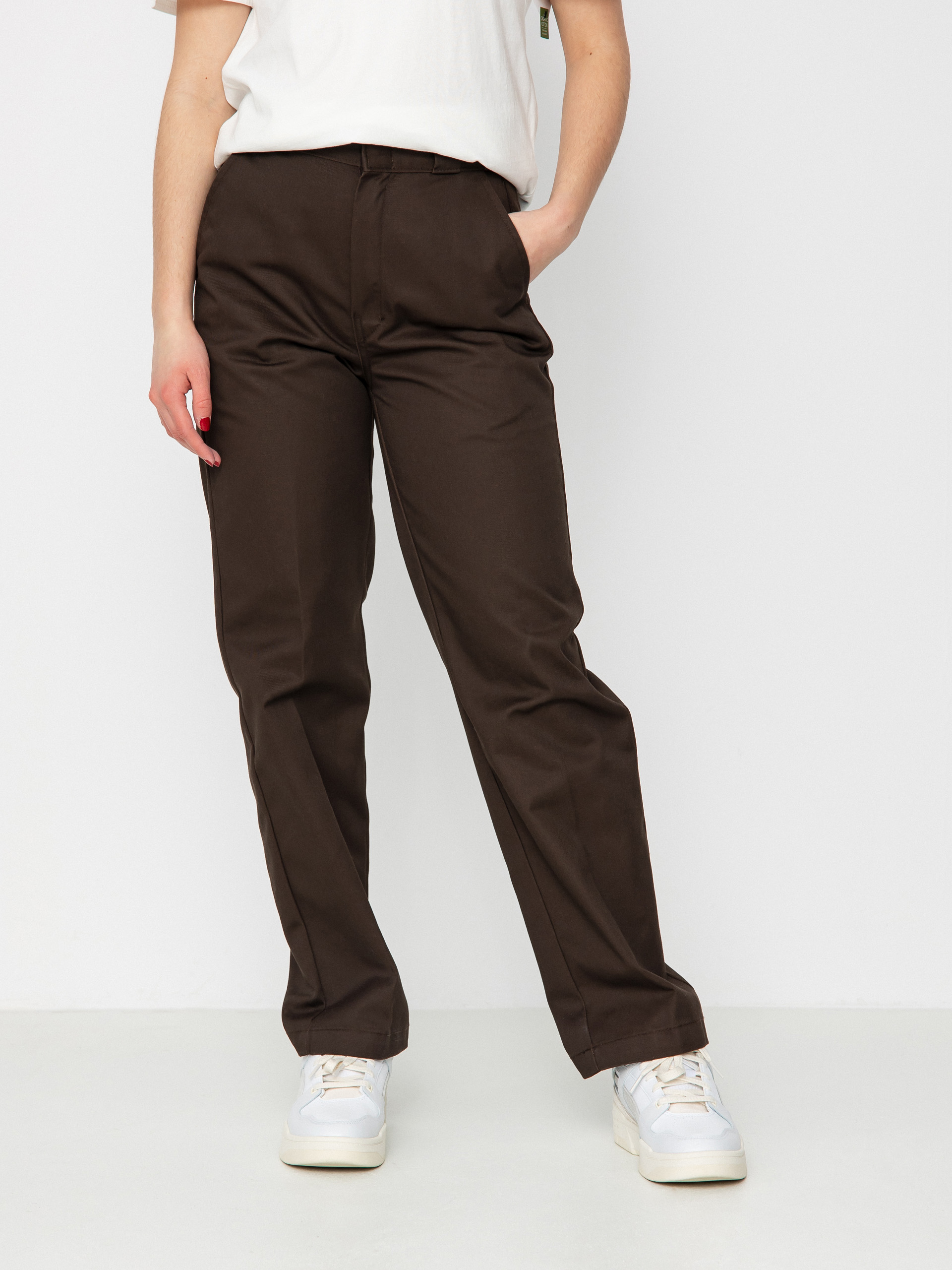 Штани Dickies Elizaville Wmn (dark brown)