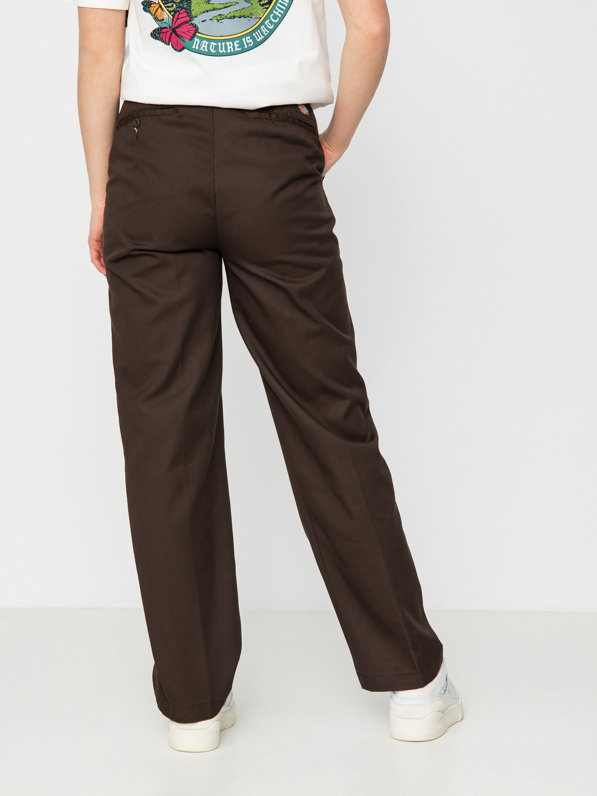 Штани Dickies Elizaville Wmn (dark brown)