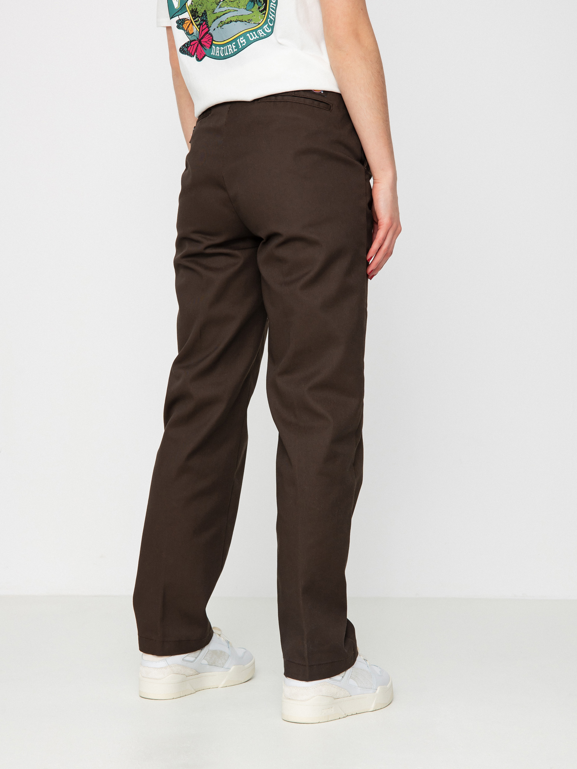 Штани Dickies Elizaville Wmn (dark brown)