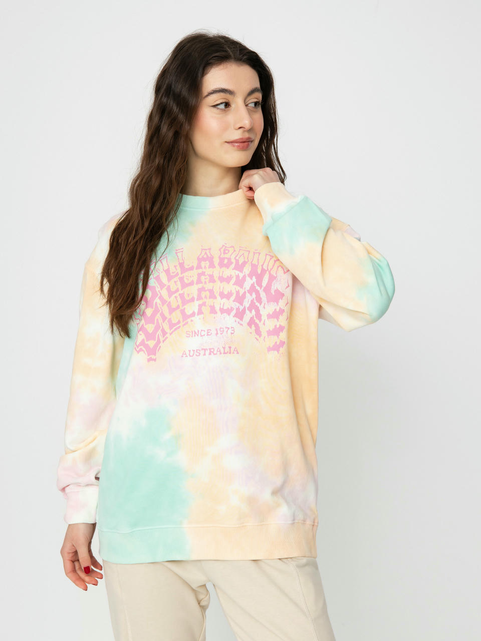 Світшот Billabong Archstack Crew Wmn (tie dye)