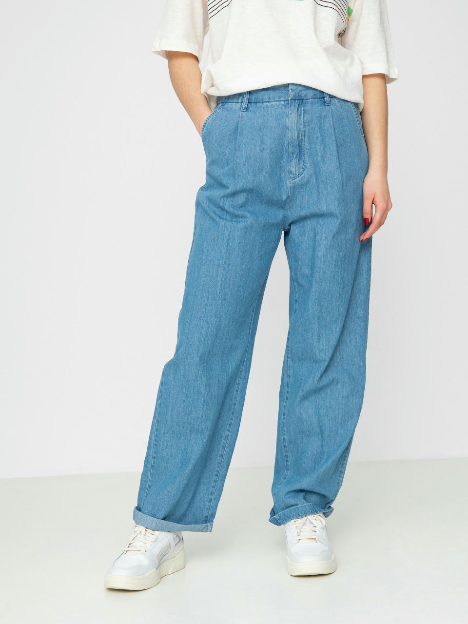 Штани Brixton Victory Trouser Wmn (faded indigo)