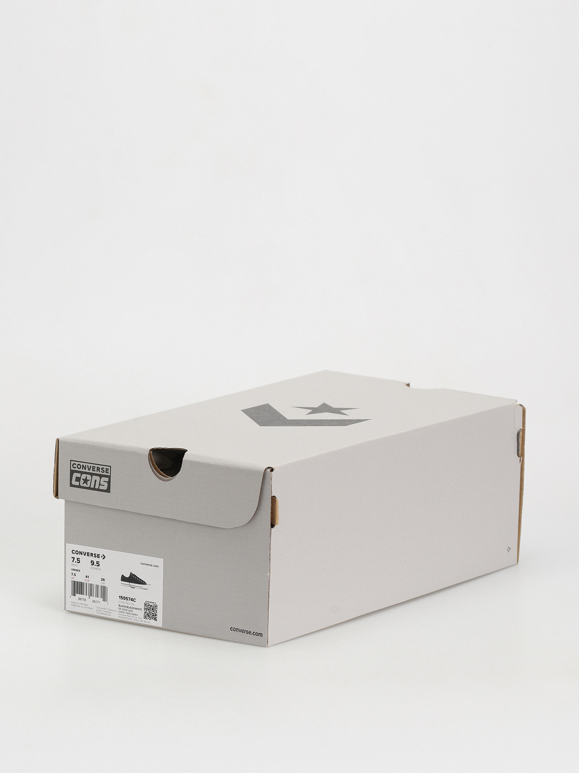 Взуття Converse Trampki Chuck Taylor All Star Pro Ox (black/black/white)