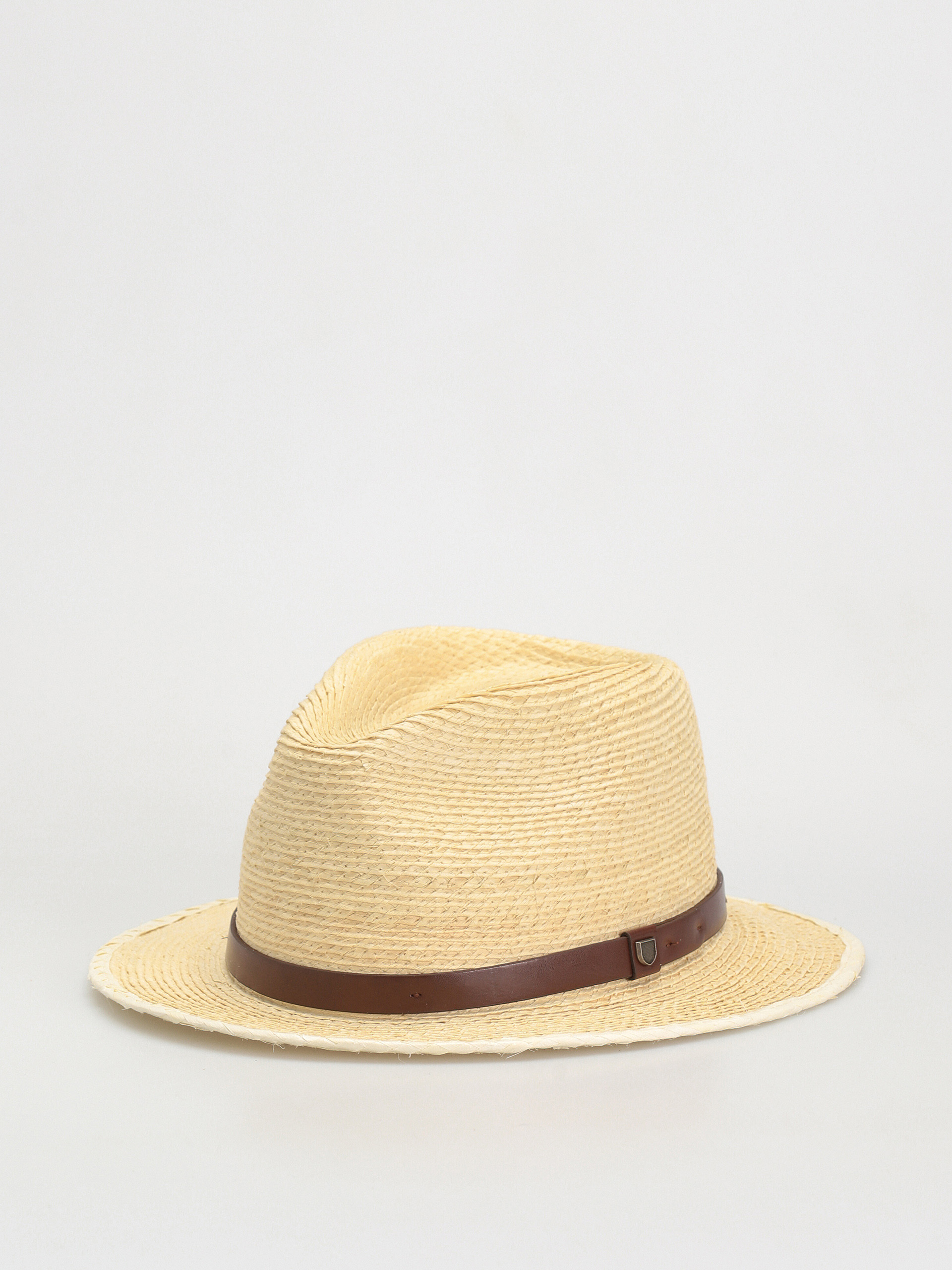 u041au0430u043fu0435u043bu044eu0445 Brixton Messer Straw Fedora (natural/brown)