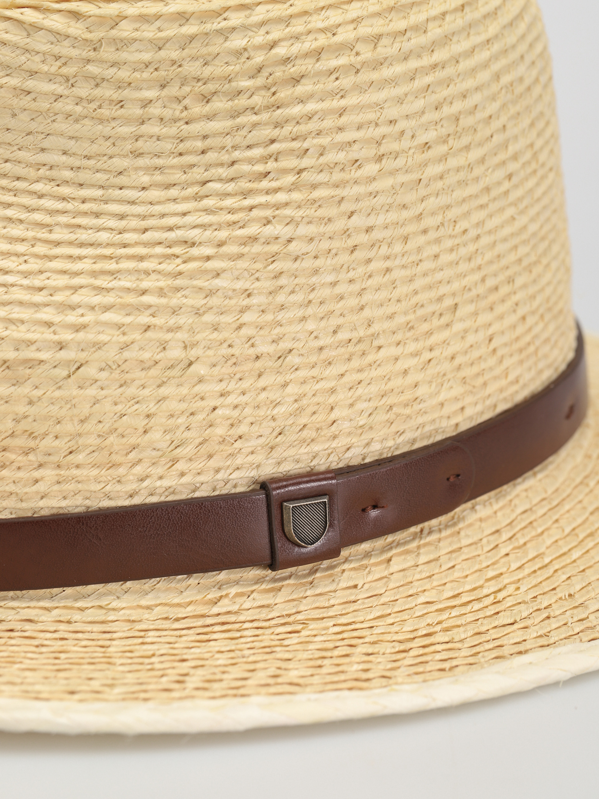 Капелюх Brixton Messer Straw Fedora (natural/brown)