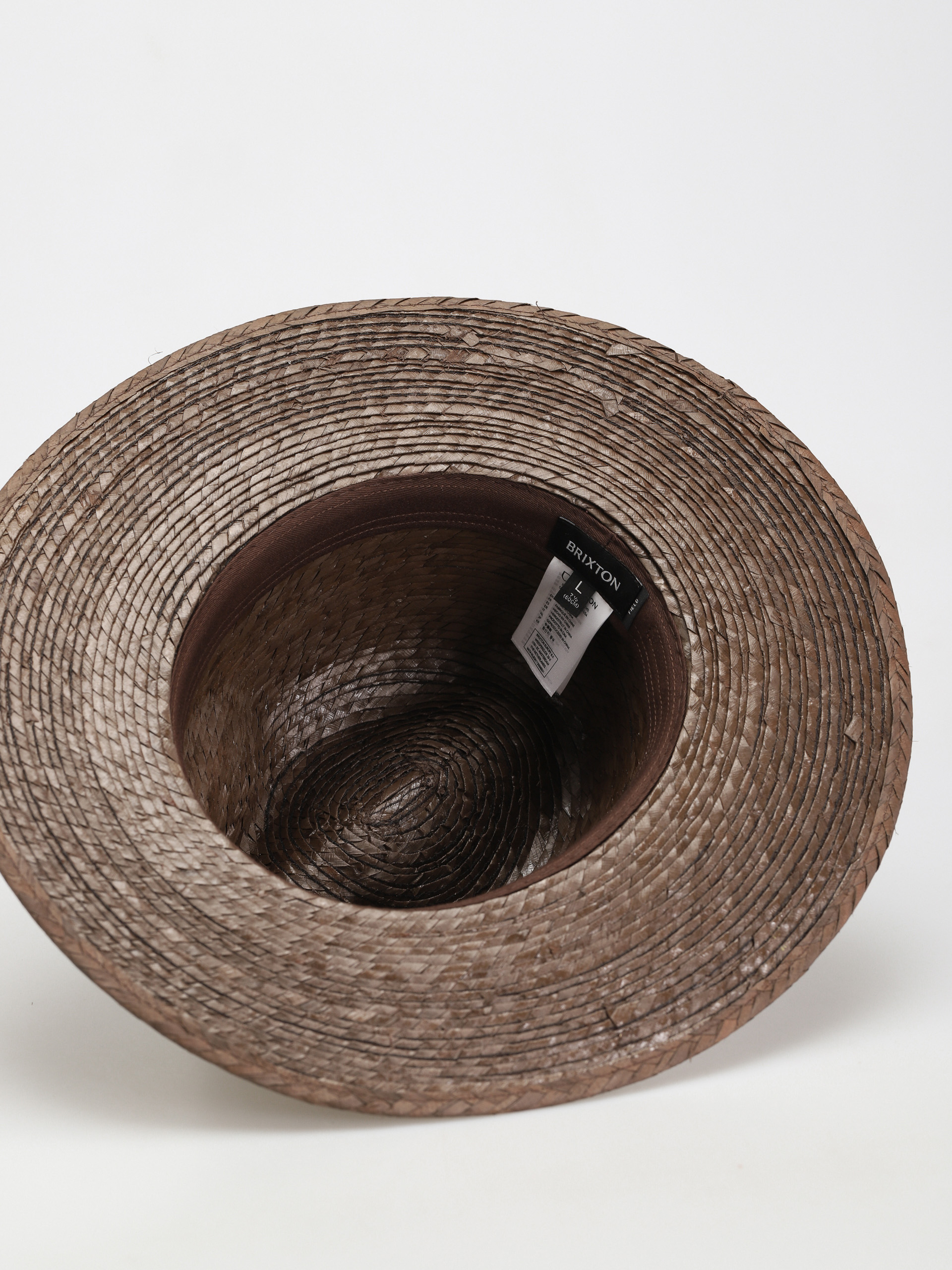 Капелюх Brixton Field Proper Straw Hat (dark earth/natural)