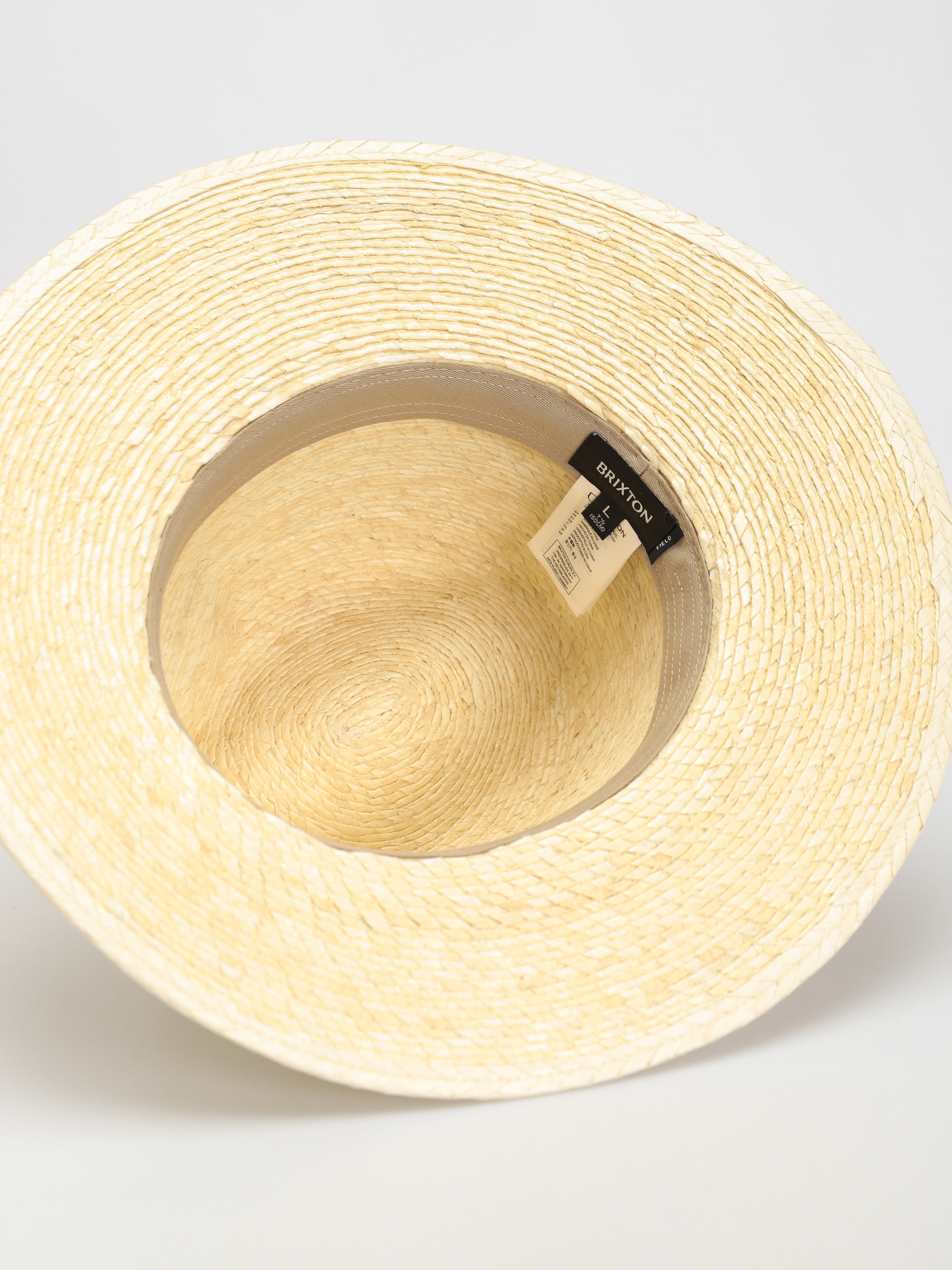 Капелюх Brixton Field Proper Straw Hat (natural/brown)