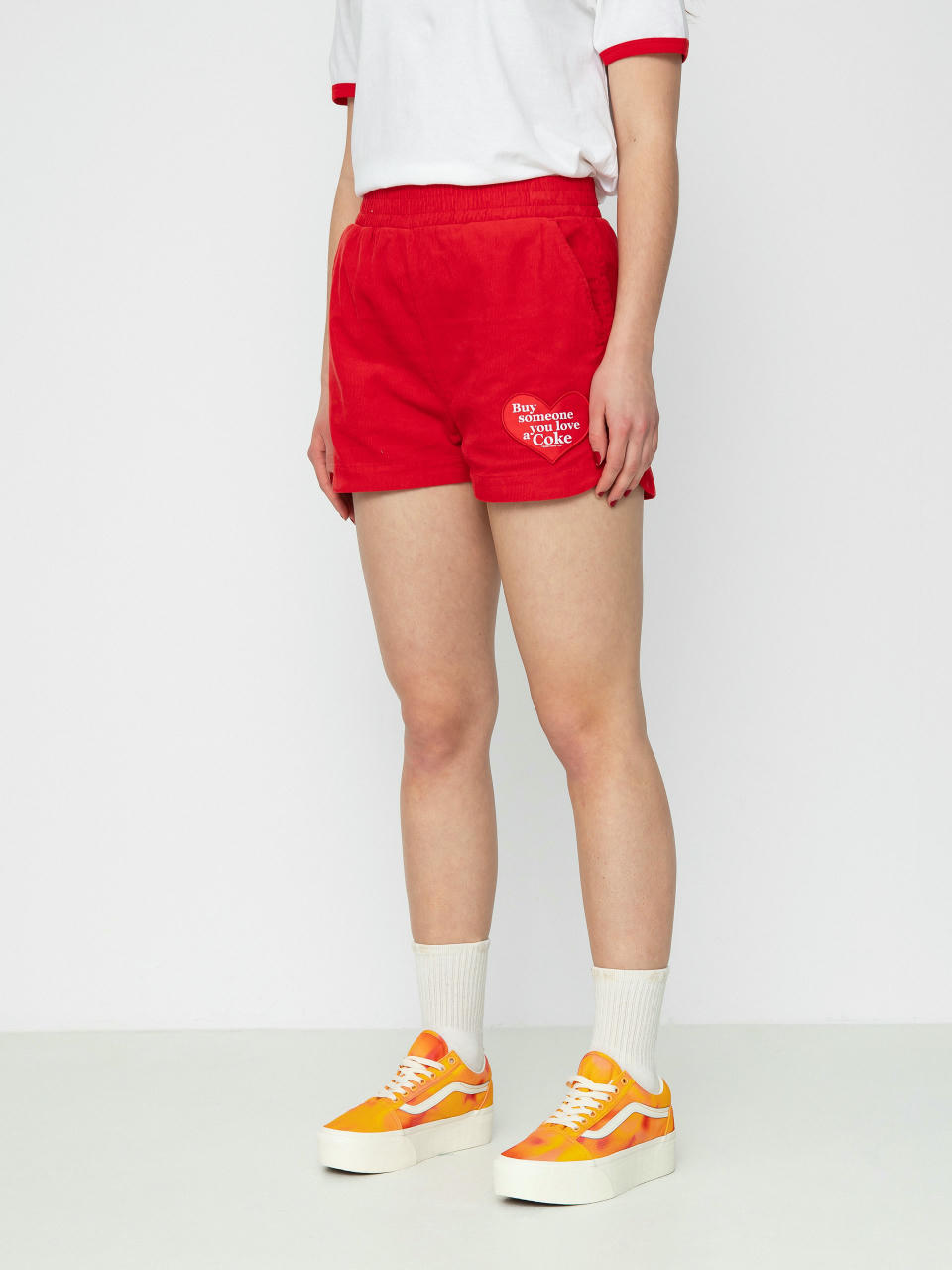 Шорти Brixton Coca-Cola Runner Wmn (cokered)