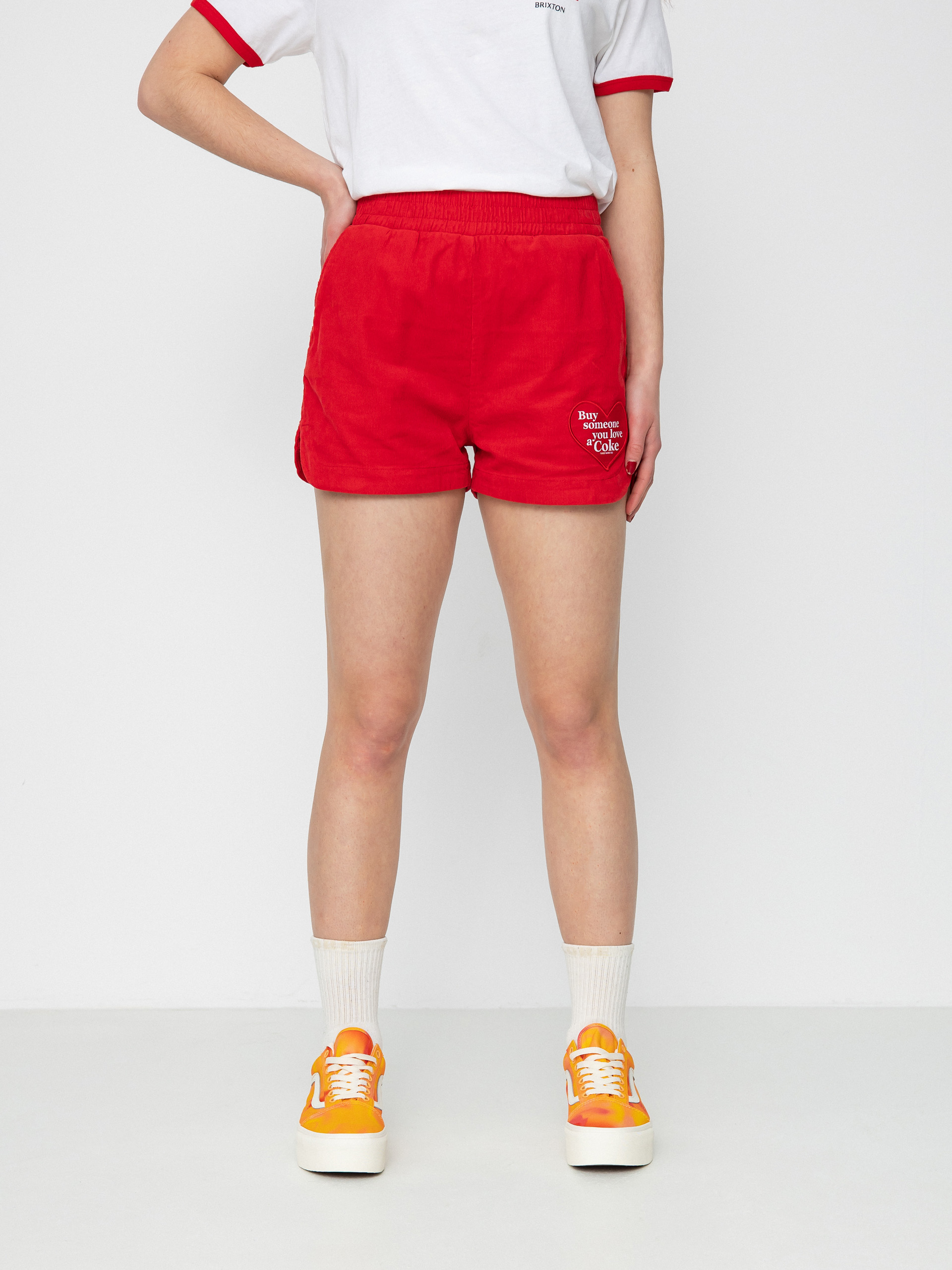 Шорти Brixton Coca-Cola Runner Wmn (cokered)