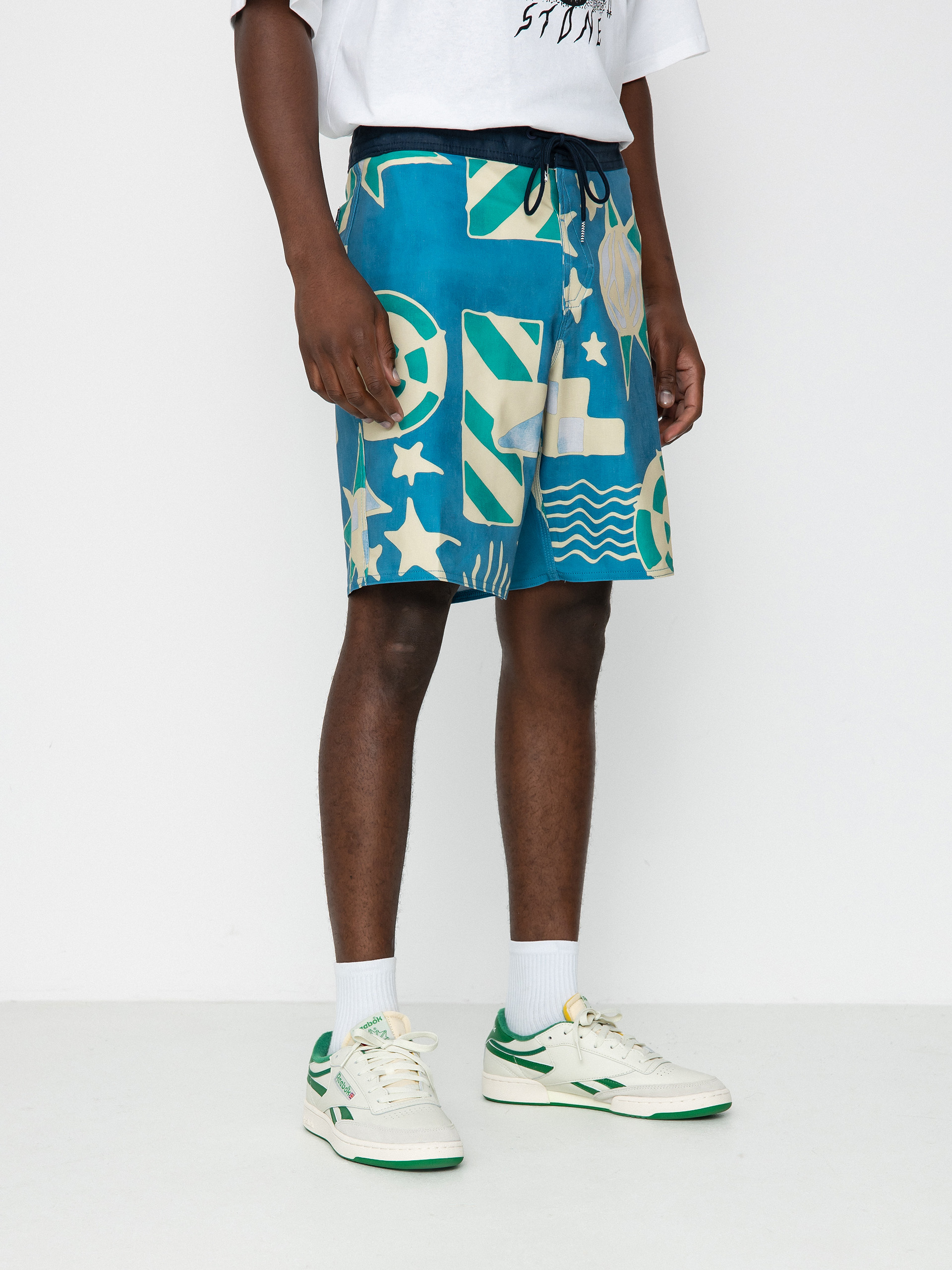 Пляжні шорти Volcom Geo Stoney 19 (aged indigo)