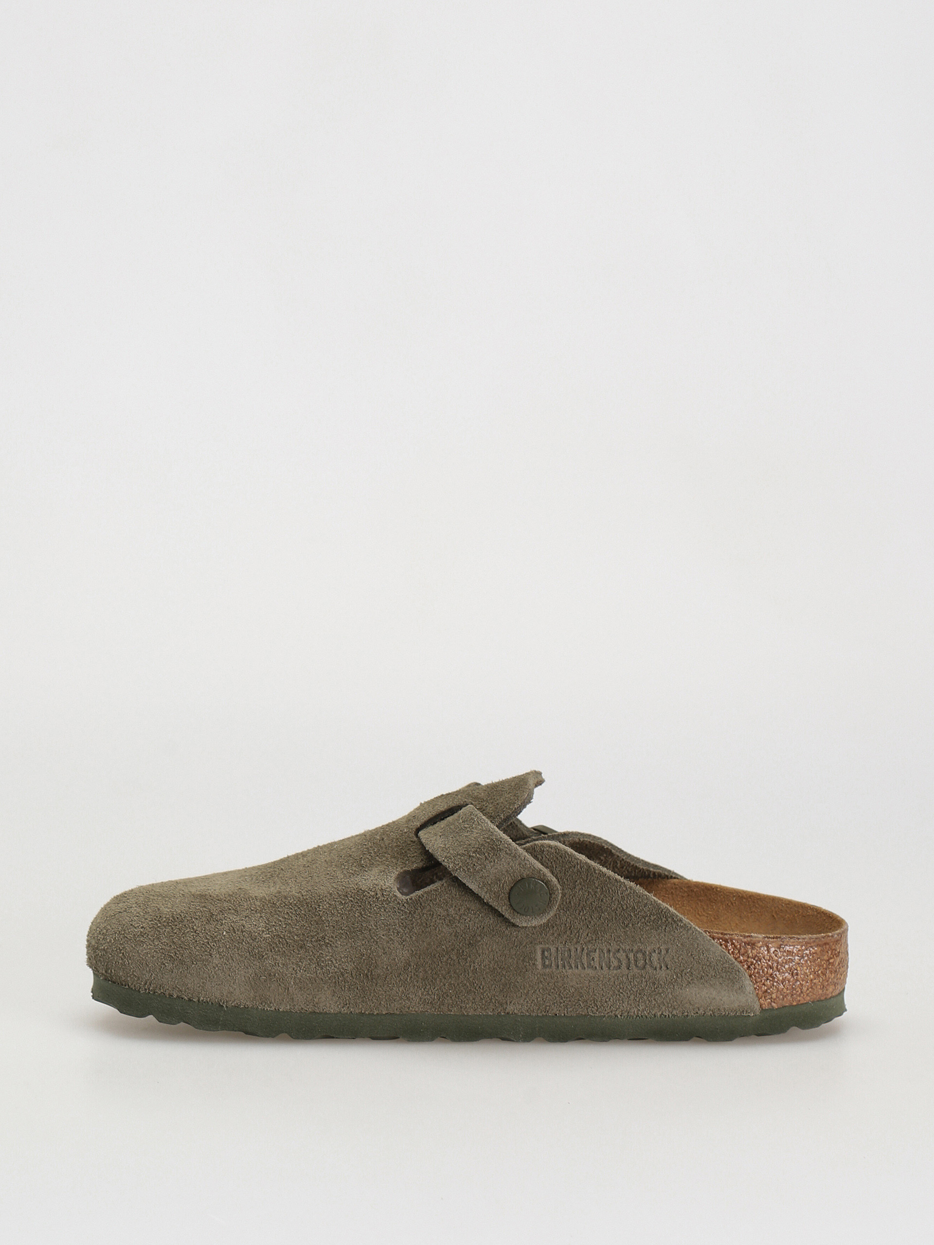 Шльопанці Birkenstock Boston Suede Narrow Wmn (modern suede thyme)