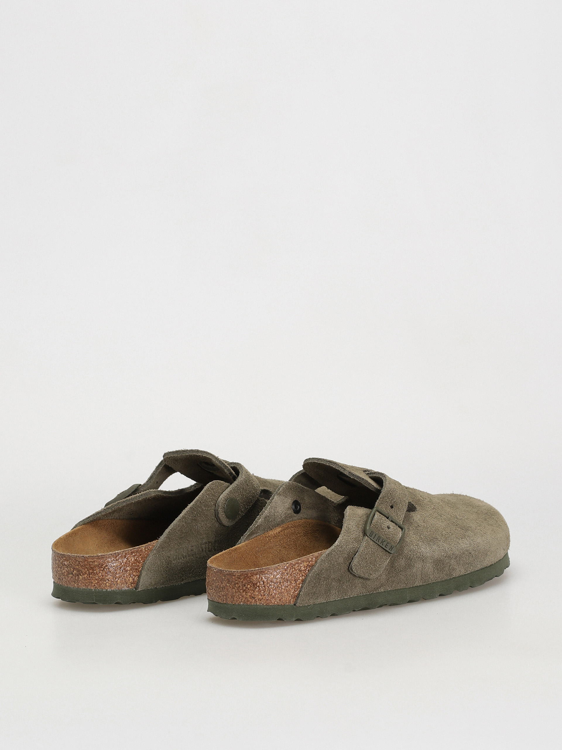 Шльопанці Birkenstock Boston Suede Narrow Wmn (modern suede thyme)